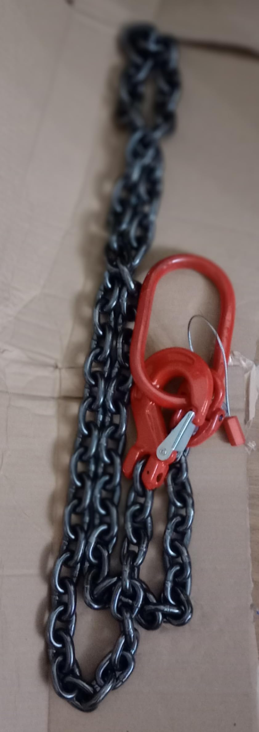 G80 Lifting Chain Sling - 6600Lb Capacity, 6FT Length, 3/8