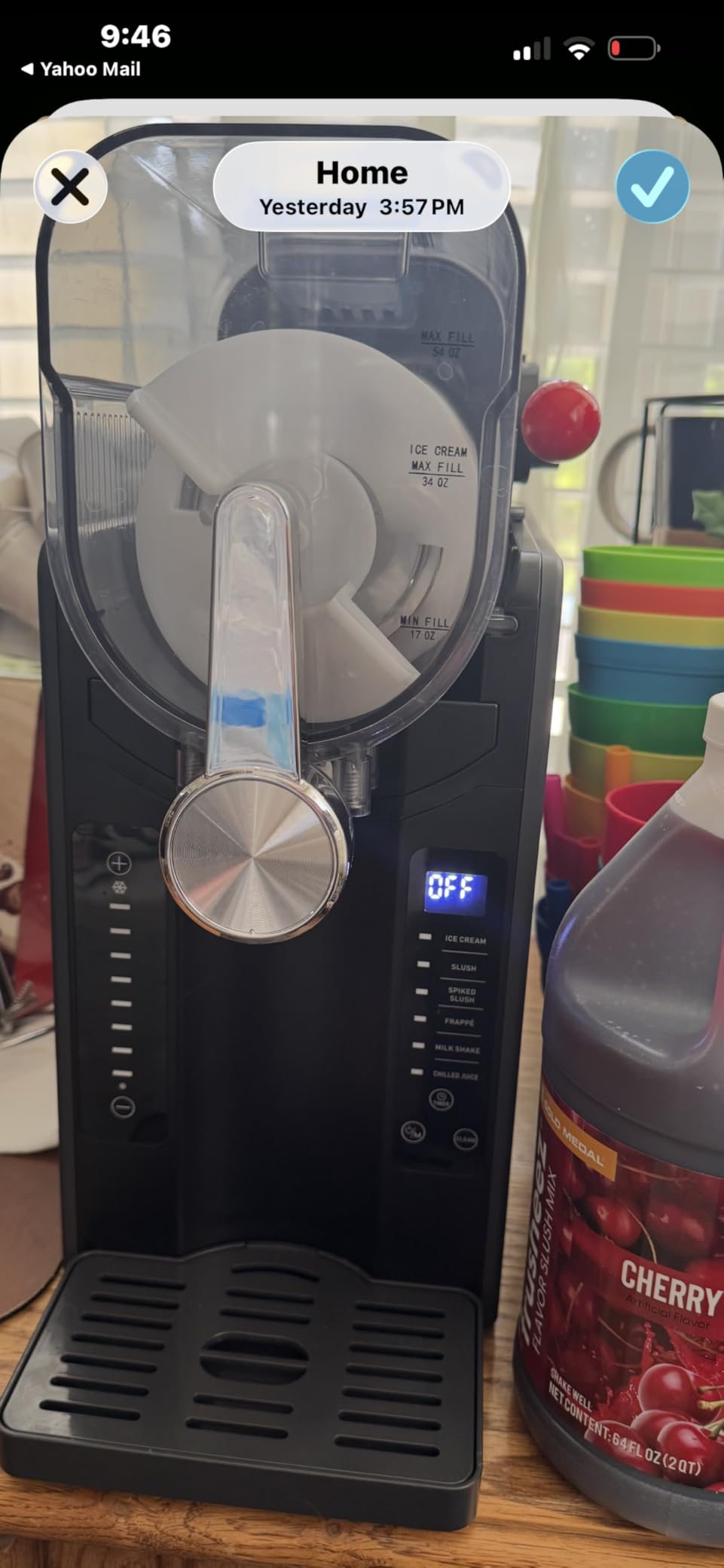 BKPPM Slushie Machine: No Ice Needed Slushy Machine for Home, 6 Preset, Real-Time Temp Display, Auto-Clean | Frozen Margaritas, Cocktails, Frappés, Ice Cream, Smoothies, Milkshakes,Summer Parties customer photo 2