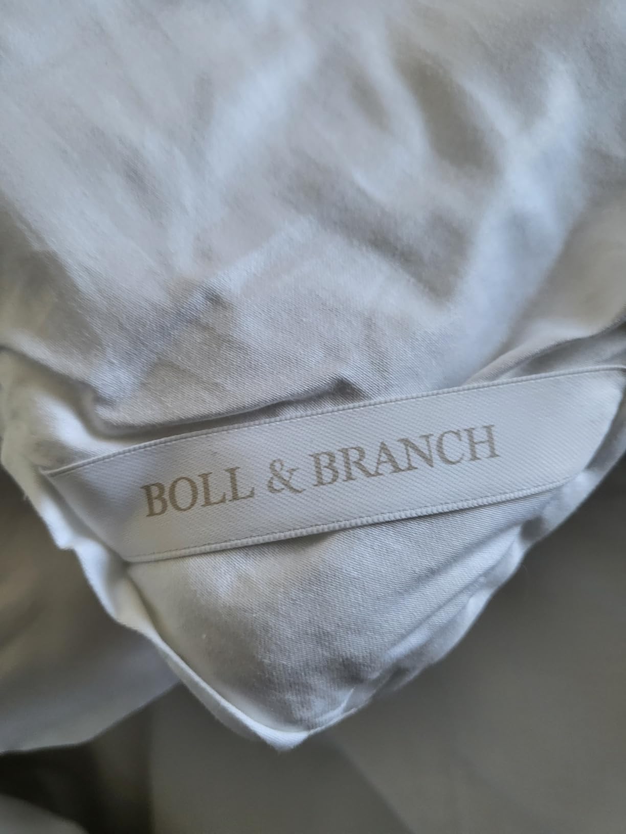 BOLL & BRANCH Signature Comforter Set, King/Cal King, Sageleaf | 1 Comforter, 2 Shams - Duvet Insert & Cover in 1 Layer - Luxury Organic Cotton, Down Alternative, Hypoallergenic, All-Season customer photo 1