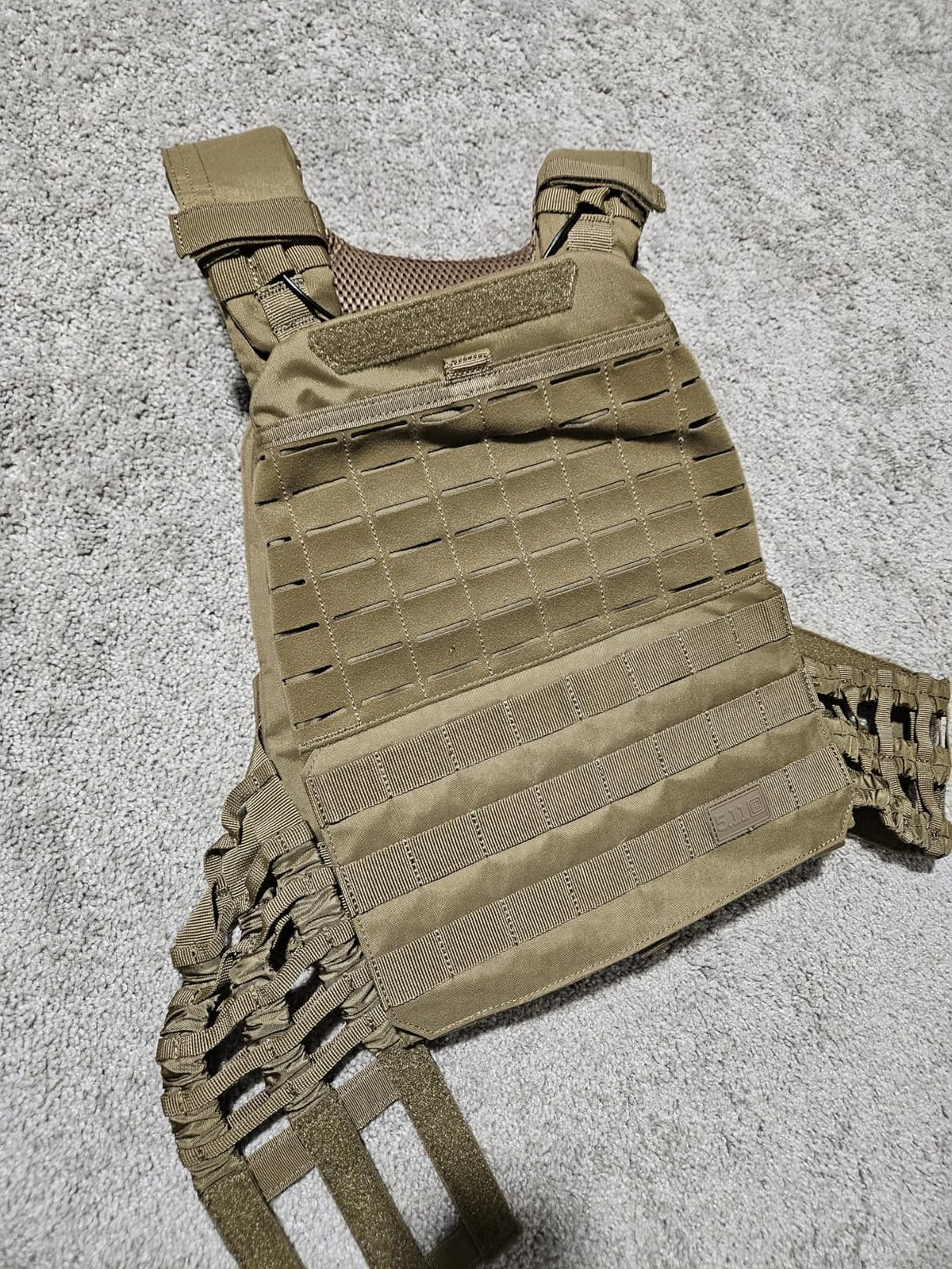 5.11 Tactical TacTec Plate Carrier Professional Vest Molle, Kangaroo customer photo 1