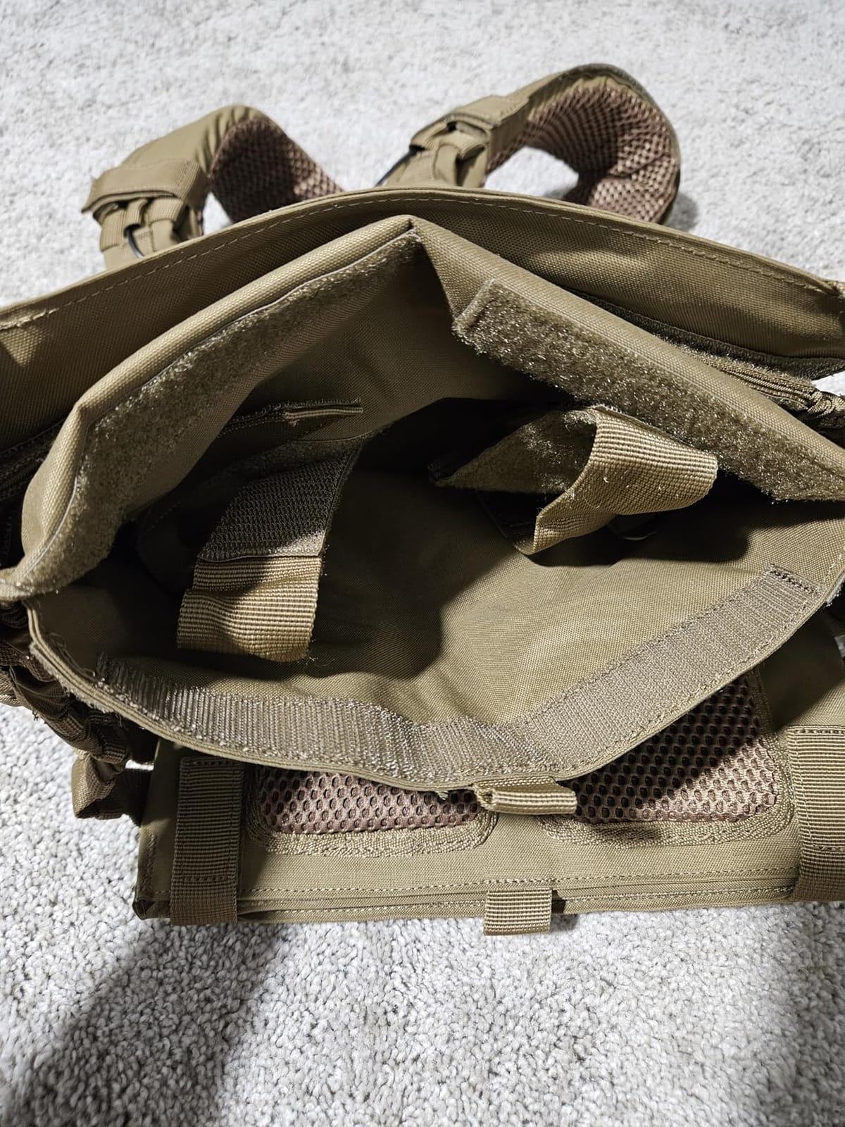 5.11 Tactical TacTec Plate Carrier Professional Vest Molle, Kangaroo customer photo 2