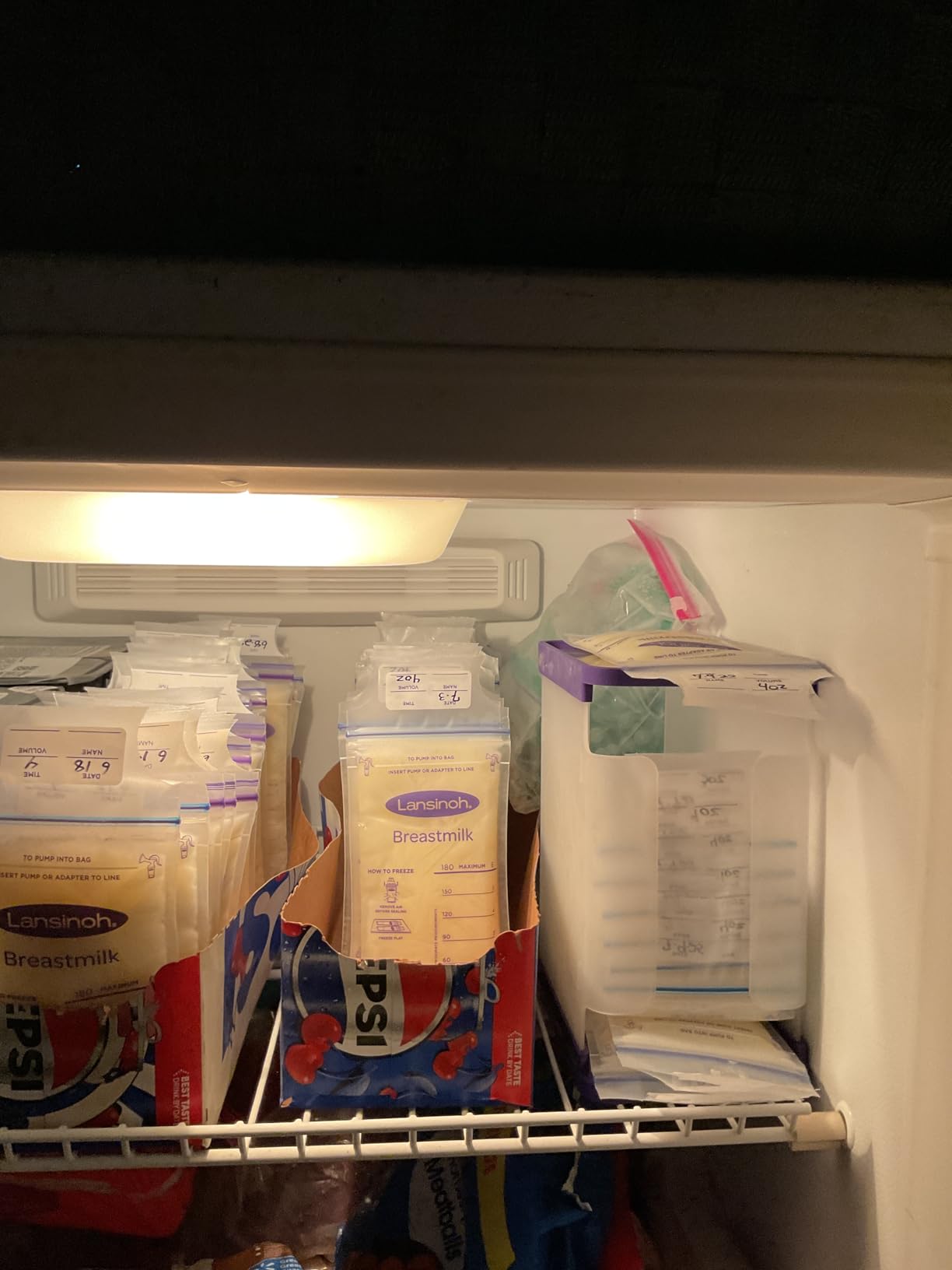 Lansinoh Breastmilk Storage Container with Quick-Freeze Tray customer photo 2
