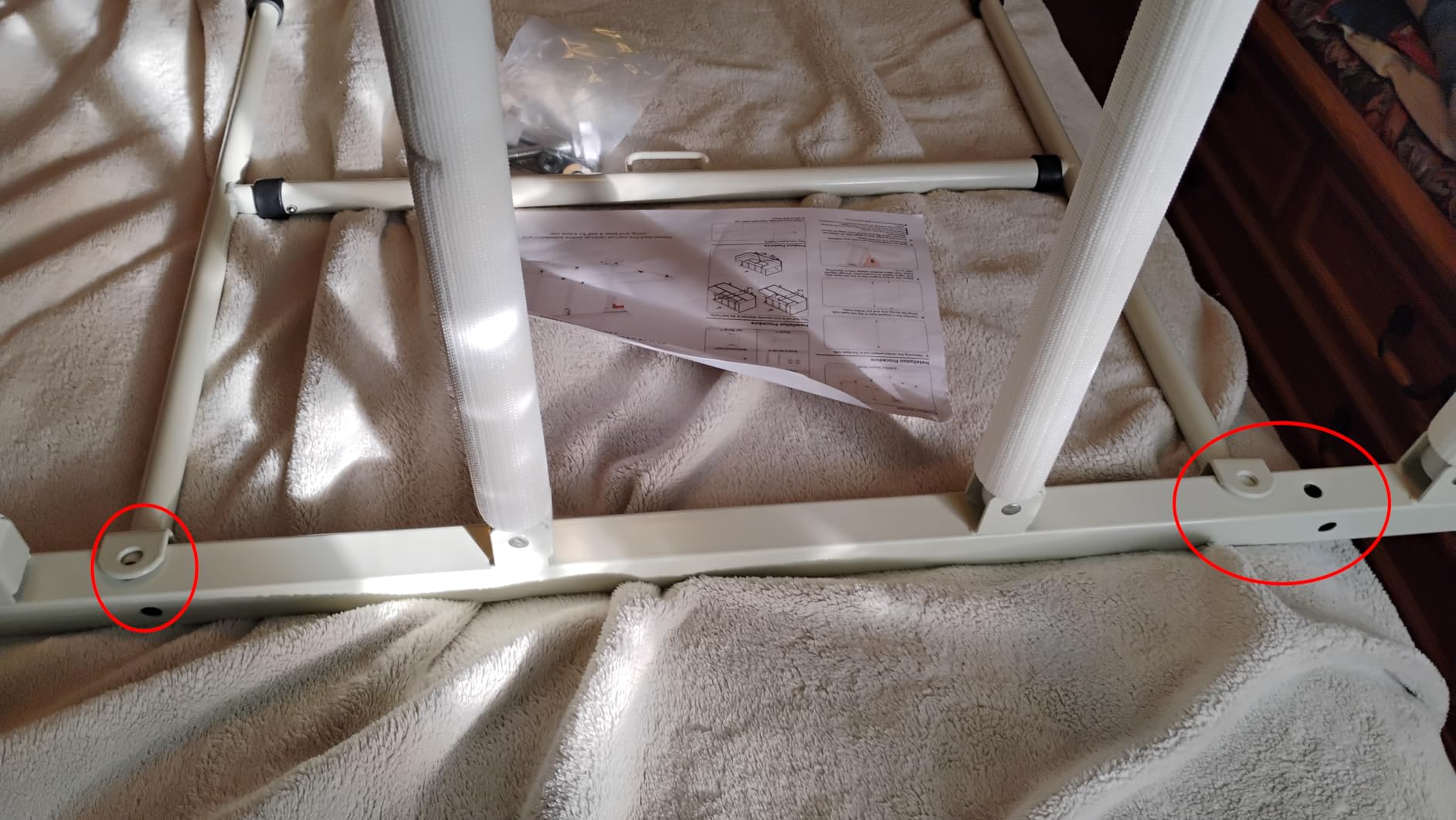 Bed Rails for Elderly Adults Safety, Foldable Bed Guard Rail ASTM Approved customer photo 2