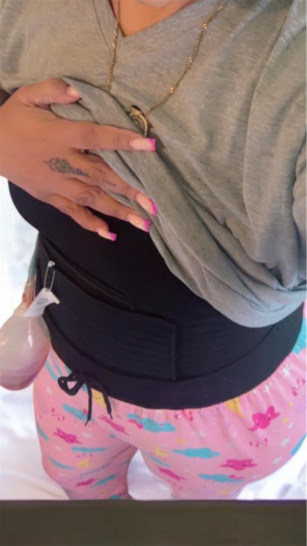 Postpartum & Post Surgery Abdominal Binder. Postpartum Belly Band customer photo 1