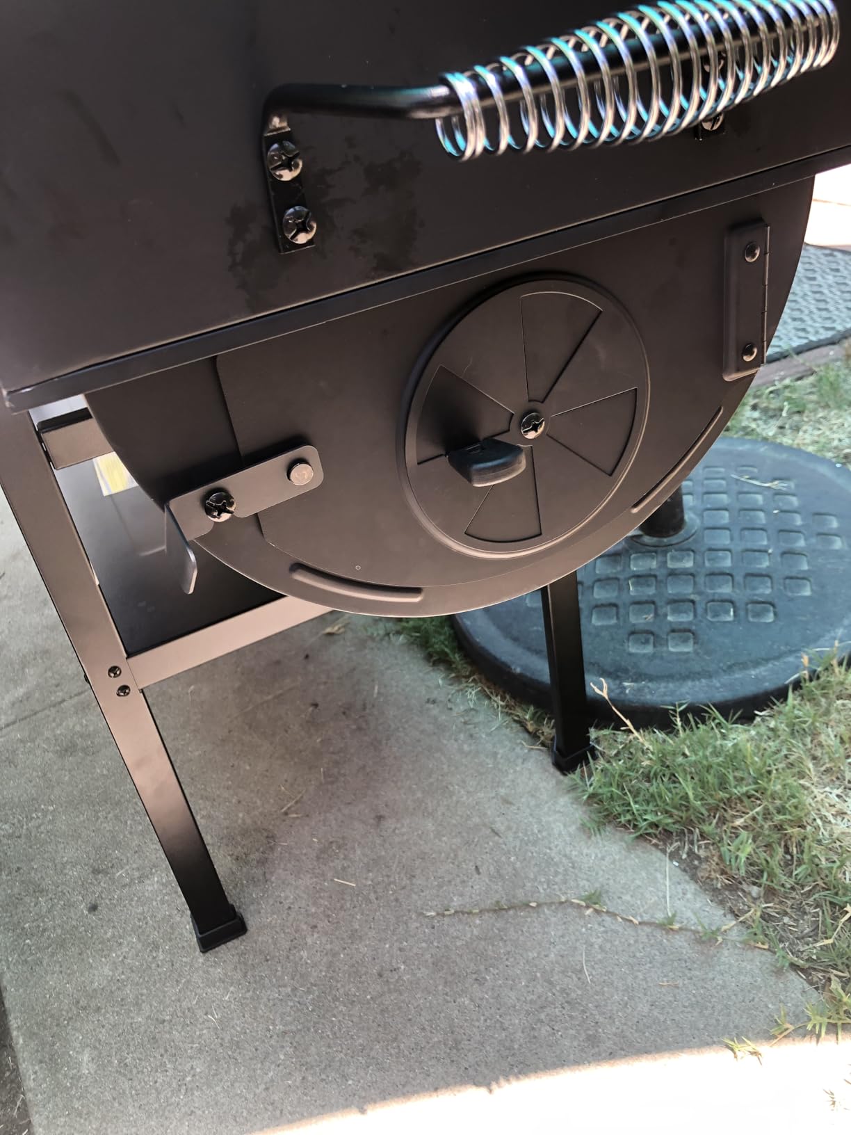 ZH3005Y 2-Burner Gas and Charcoal Grill Combo Black customer photo 2