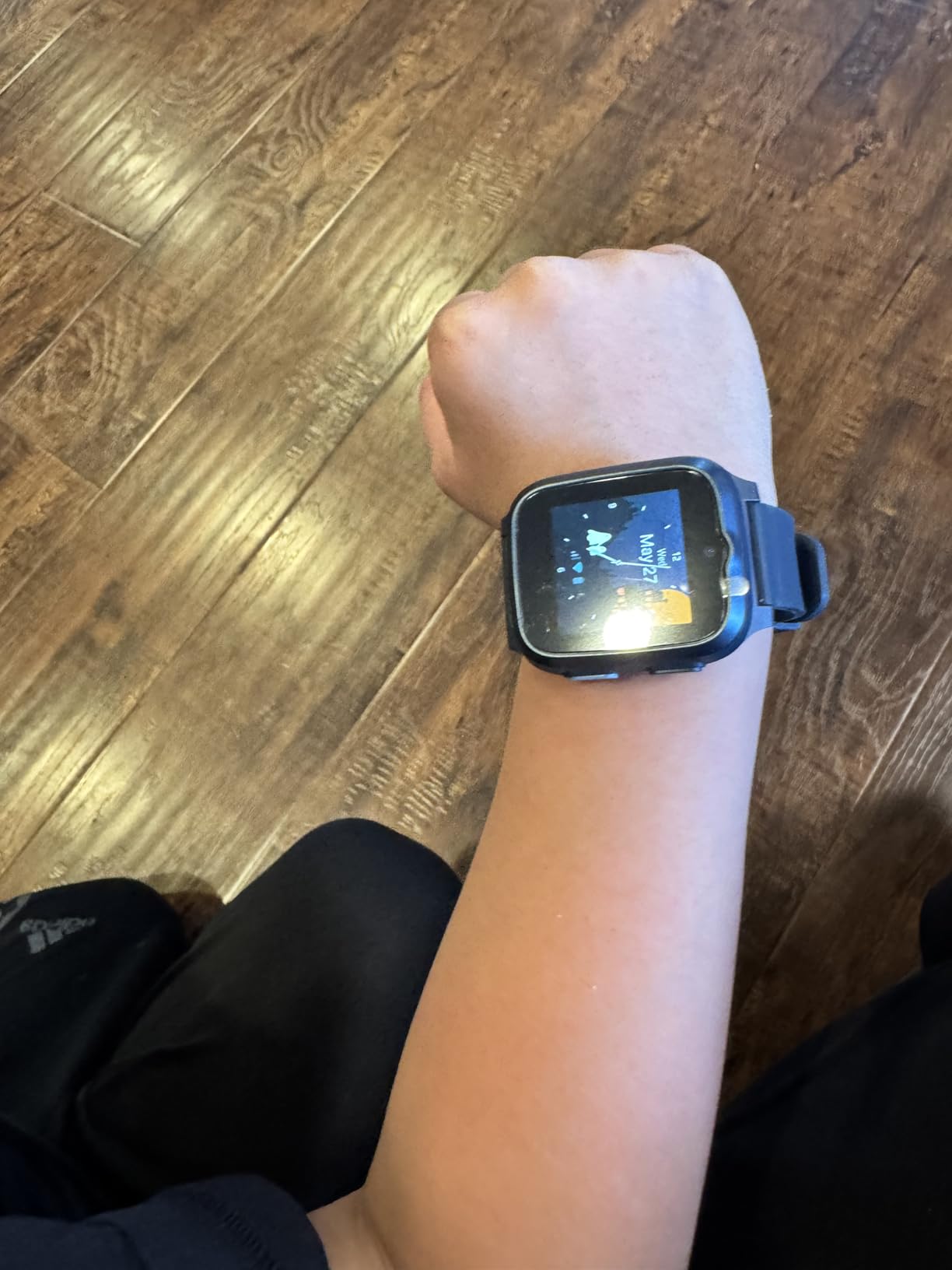 myFirst Fone S3+ Kids Smart Watch 4G GPS Smartwatch for Kids, with eSIM | Video Voice Call, 2MP Camera, GPS Tracking, Text, Waterproof eSIM Dual Band, Gift for Boys Girls Age 8-12 (Space Blue) customer photo 1