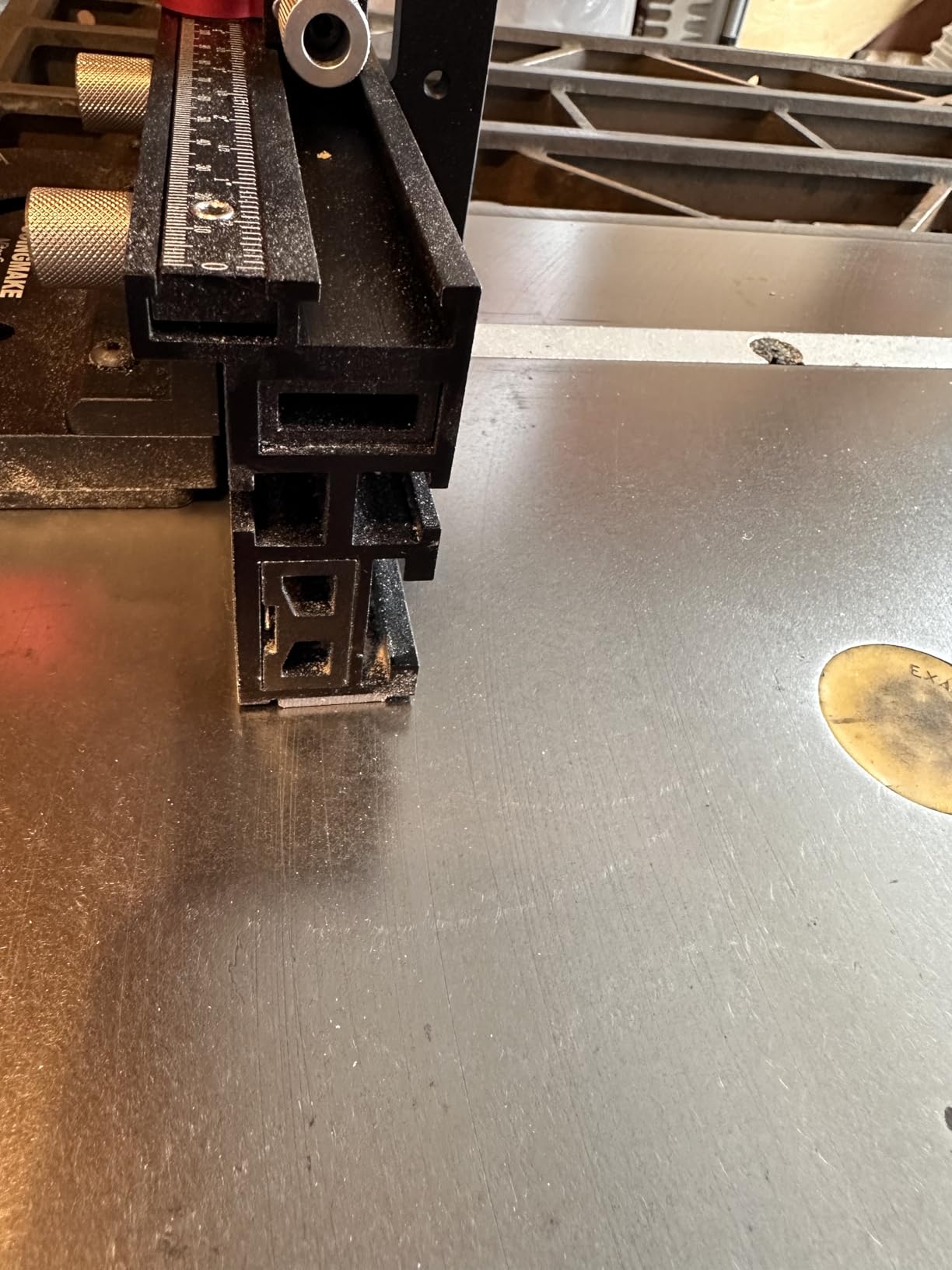 GOINGMAKE Professional Table Saw Miter Gauge for Table Saw, Heavy Duty customer photo 1