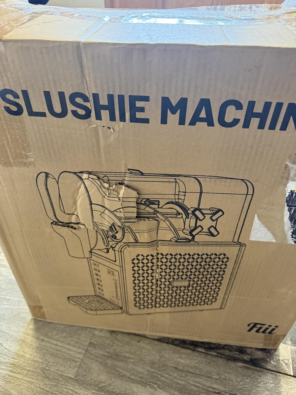 Fiii 2-in-1 Slushie & Soft Serve Machine 92 oz, 6 Presets, No Ice Needed customer photo 2