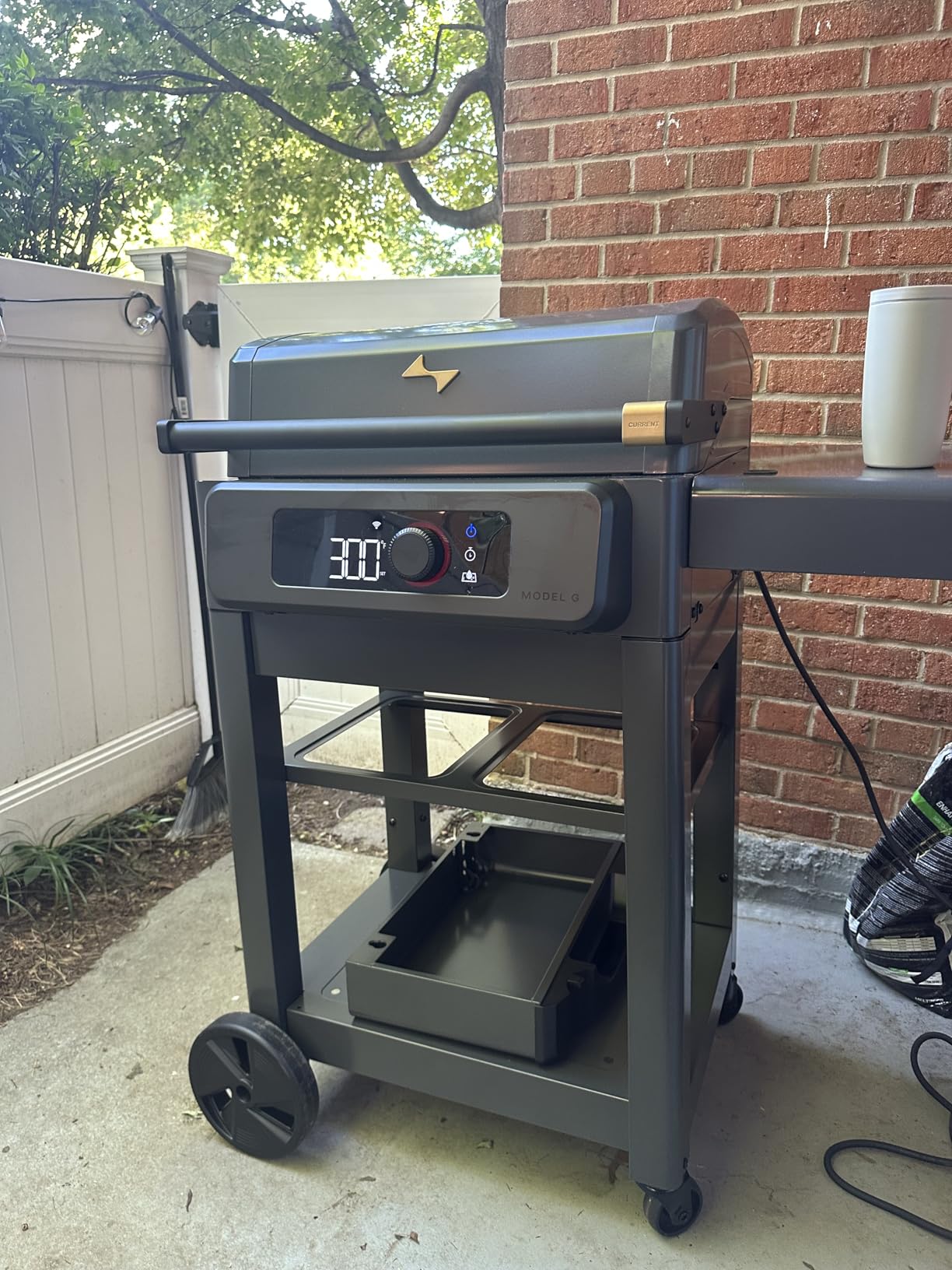 Current® Model G Smart Electric Griddle, Flat Top, Slate customer photo 2