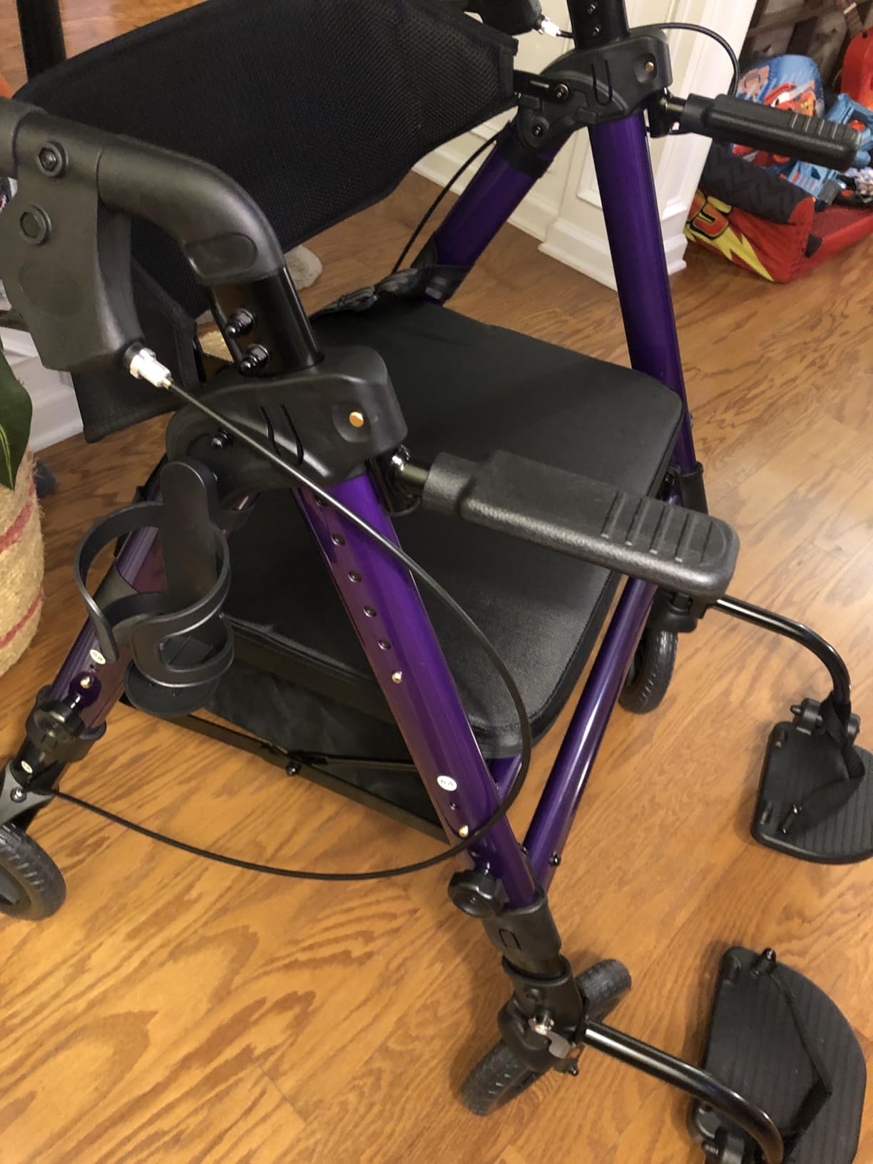 Bariatric Rollator Wheelchair Combo 450 lbs, Walkers for Seniors with Seat customer photo 2