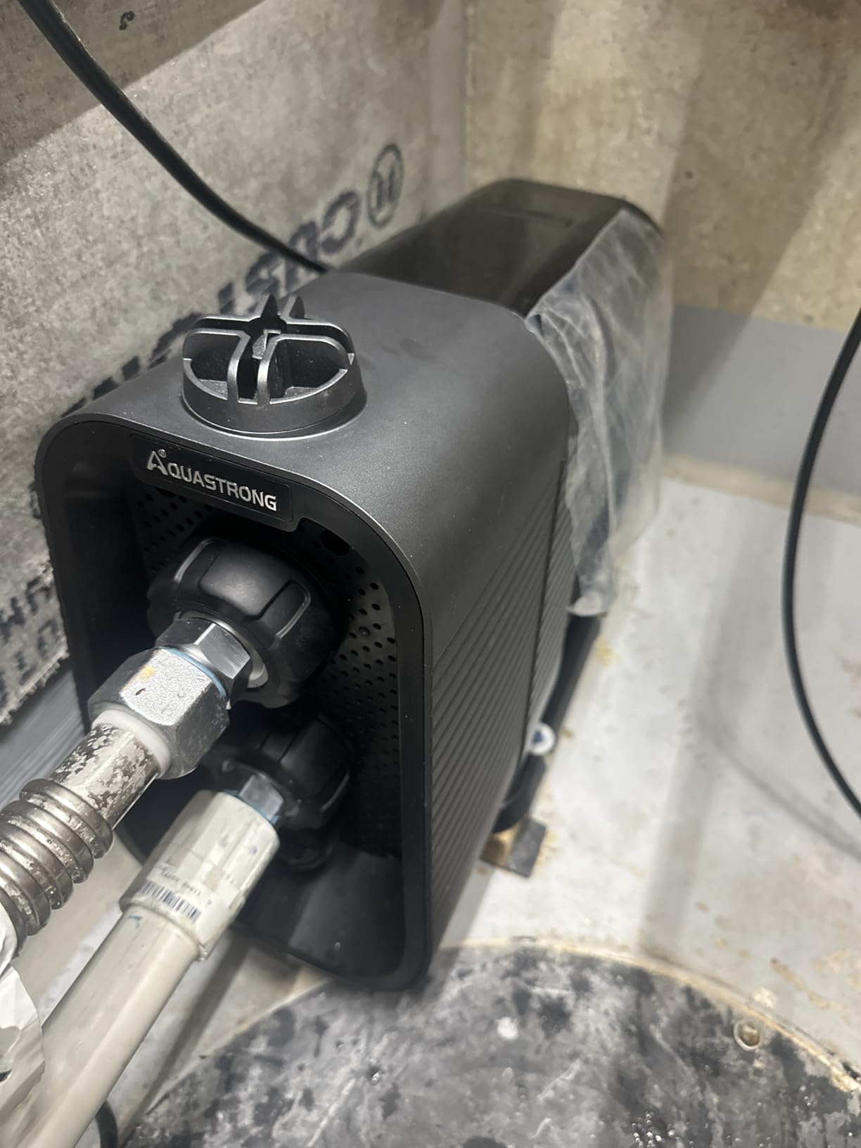 Aquastrong Whole House Water Pressure Booster Pump 80 PSI, 115V Automatic Variable Speed, Constant Pressure, Integrated Design, Self-Priming, for Home, Apartment, Shower, Garden, Shallow Well,Smart 45 customer photo 2