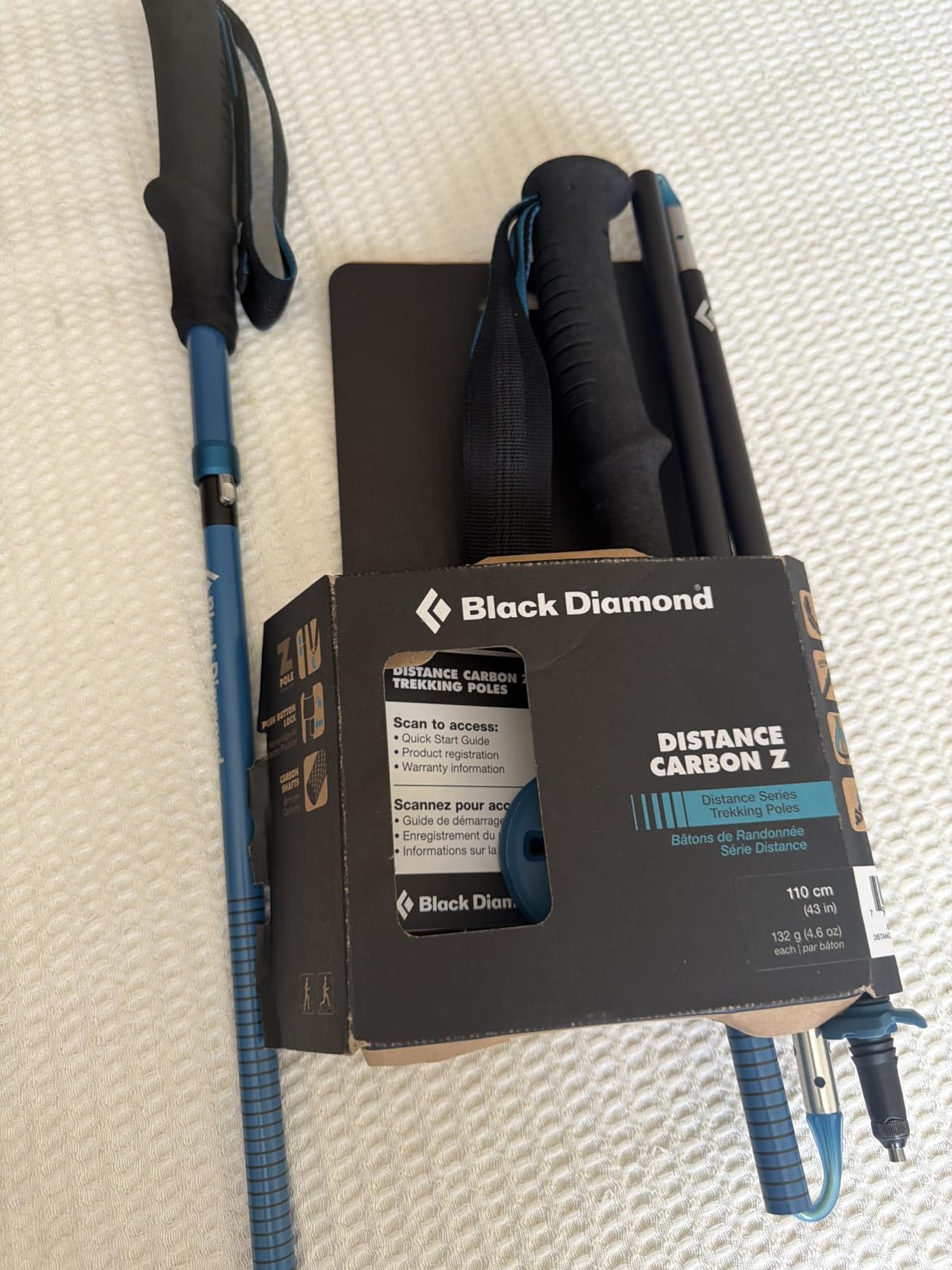 BLACK DIAMOND Distance Z Trekking Poles (Pair), Foldable Z-Pole, Hiking customer photo 2
