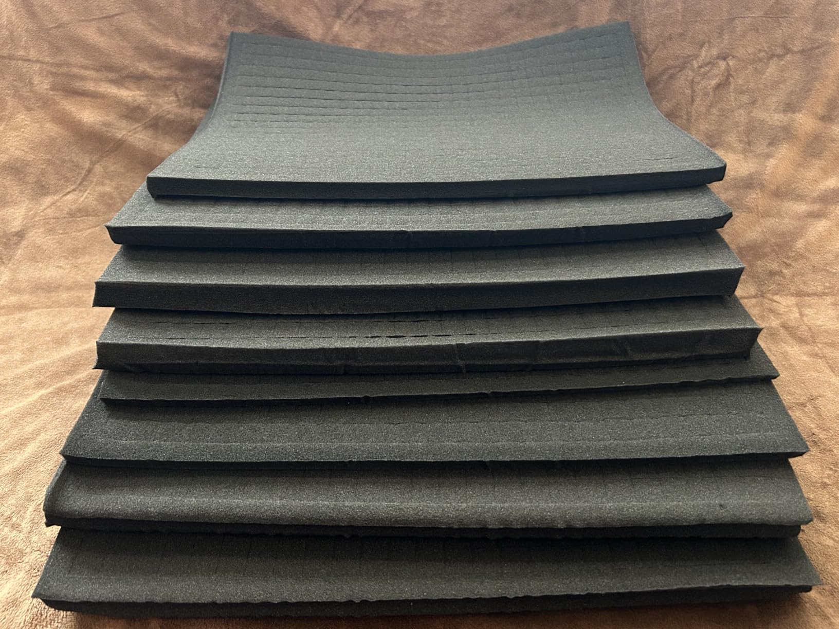 6Pcs Pick and Pluck Foam Large Size Apart Foam Insert Pre-Cubed Pick Padding Polyethylene Sheets for Crafts Toolboxes Storage Drawer 15.74 * 11.82 IN customer photo 2