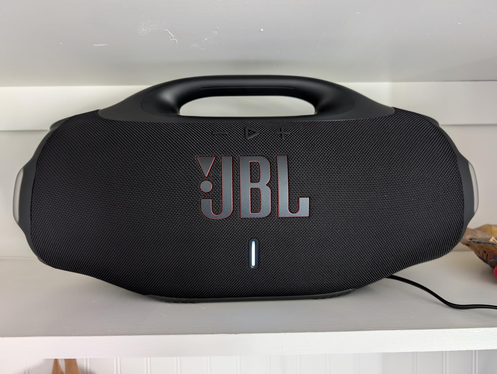 JBL Boombox 4 Portable Bluetooth Speaker, Waterproof, Deep Bass - Black | Up To 34 Hours Playtime, IP68 Dustproof, AI Sound Boost For Louder Clearer Audio, Ideal For Beach, Pool, Boat And Outdoor customer photo 2