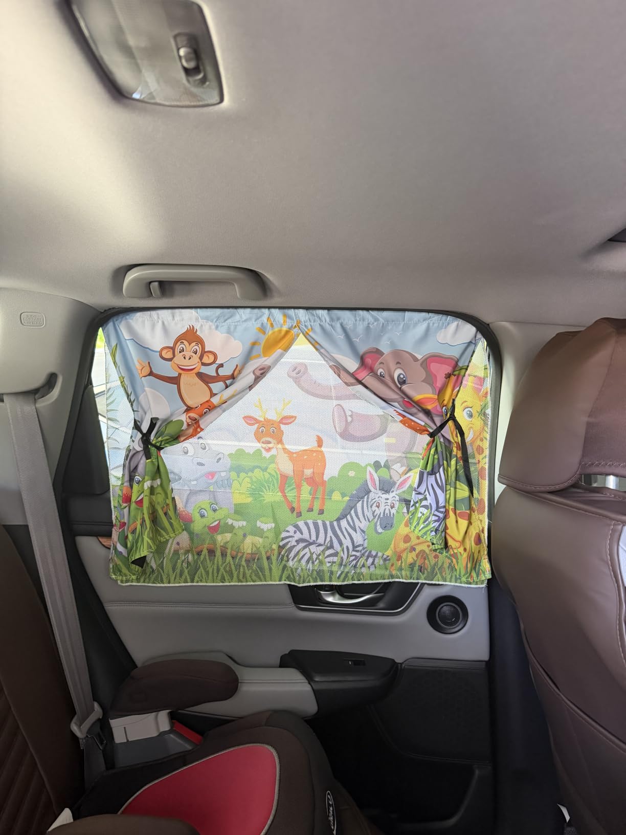 Car Window Shades, [Upgraded] 8 Strong Magnets Magnetic Side Window Sun Shade [2 Pack] - Dual Layer UV Ray Protection Car Sunshade for Baby, Kids & Pets - Universal Fit for SUV, Sedan & Trucks customer photo 1
