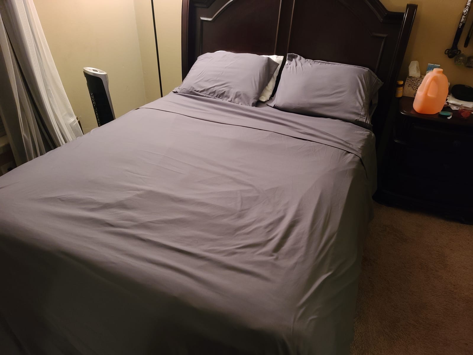 SONORO KATE 100% Viscose Derived from Bamboo_Sheets Queen Size,4PC customer photo 2