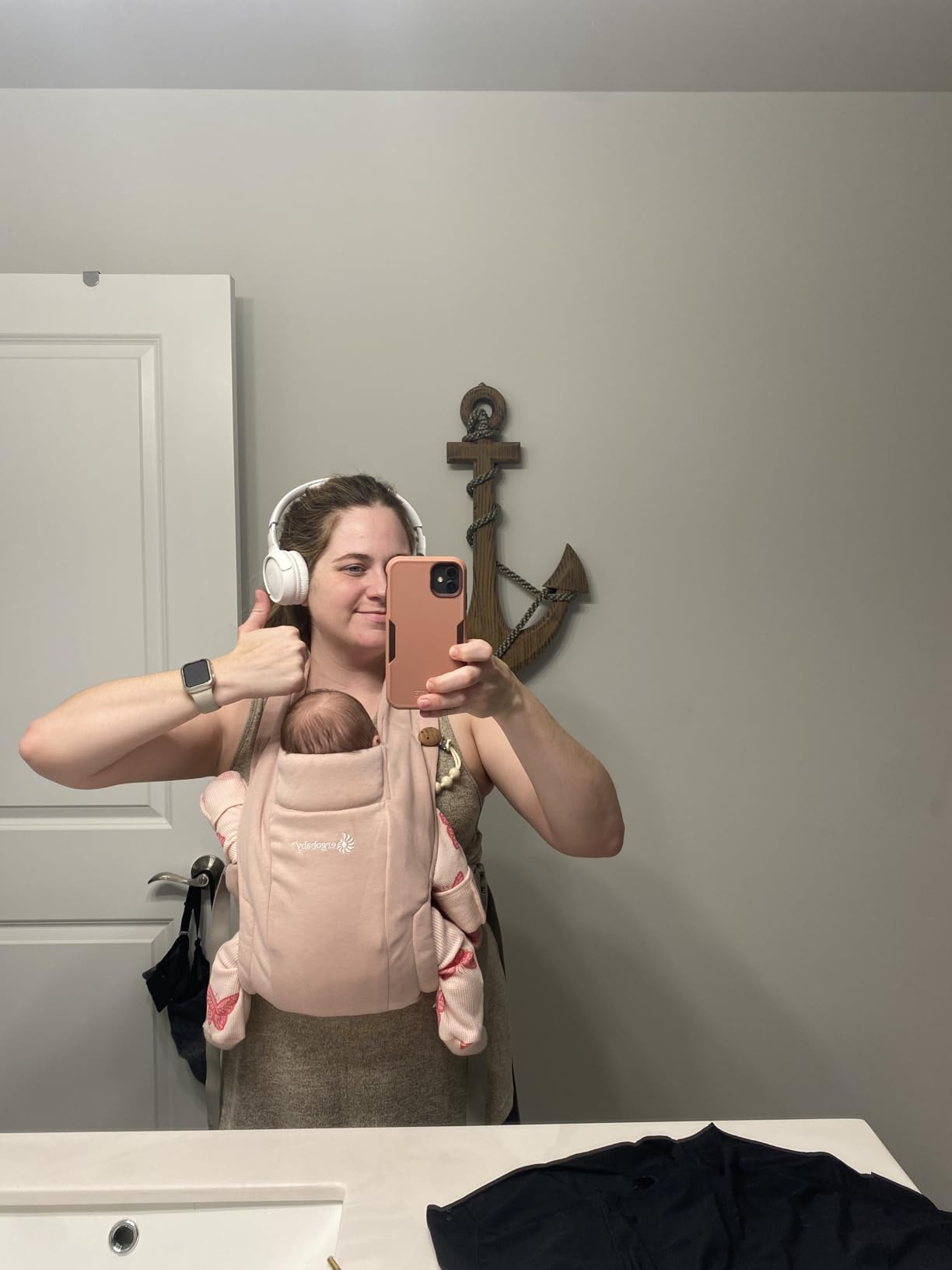 Ergobaby Embrace Newborn Baby Carrier for Infants 0-12 Months customer photo 2