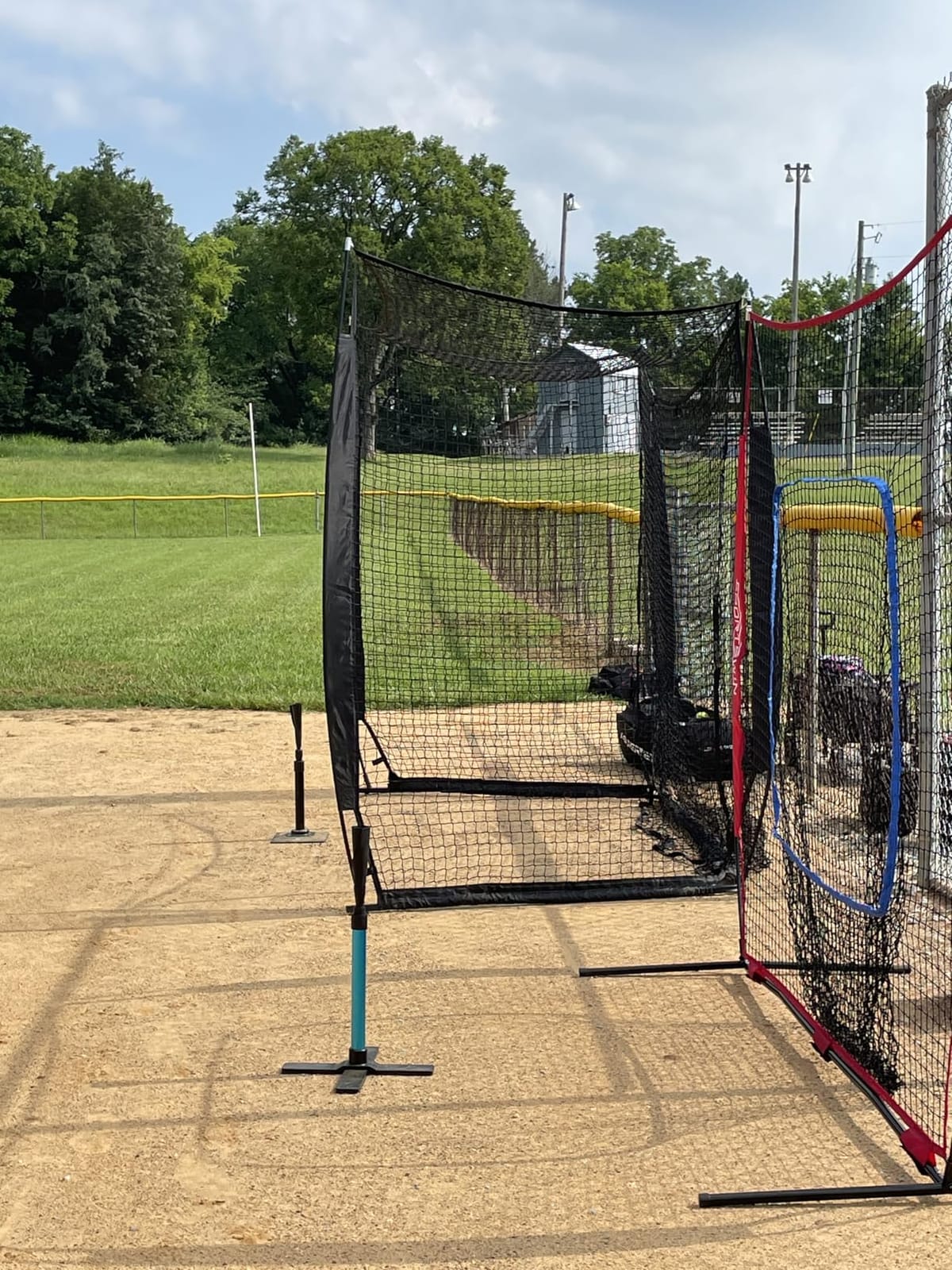 GoSports Baseball & Softball Portable Backstop Practice Net - 10 x 8 ft Hitting & Pitching Net for Backyard customer photo 1