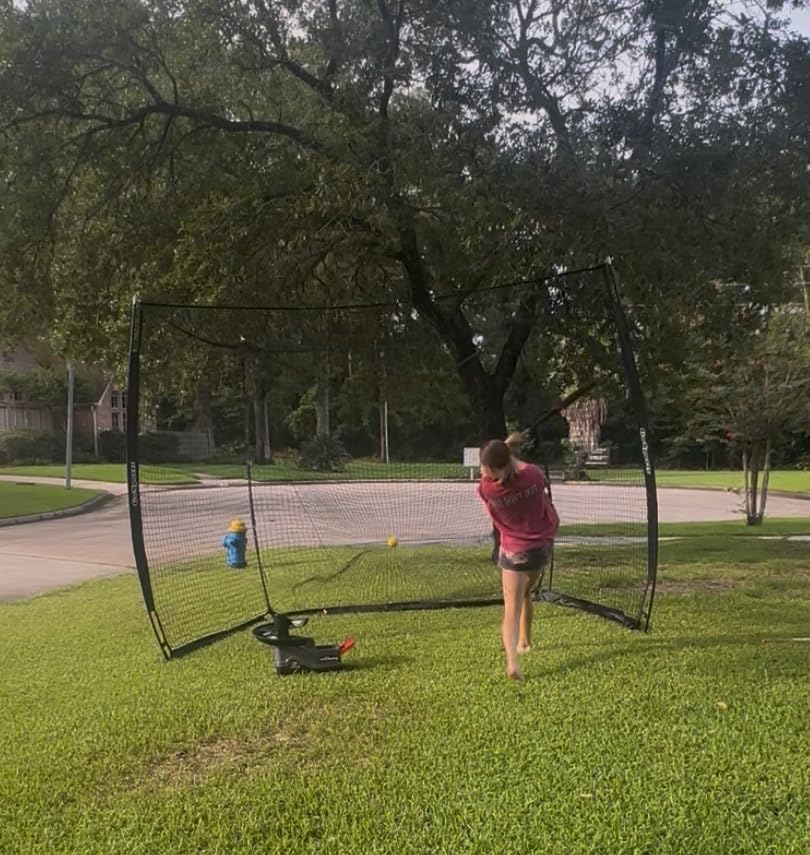 GoSports Baseball & Softball Portable Backstop Practice Net - 10 x 8 ft Hitting & Pitching Net for Backyard customer photo 2