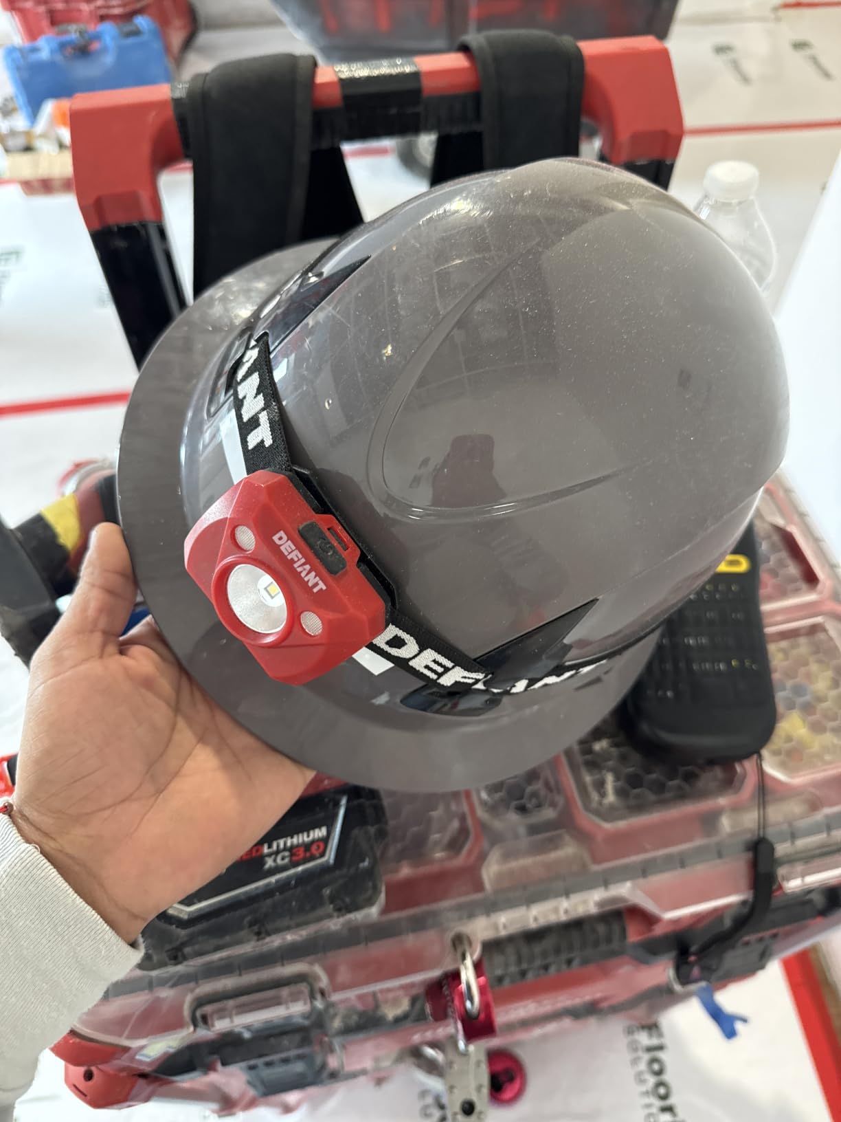 Malta Dynamics APEX Safety Helmets – Type 2 Class E, Full Brim, Non-Vented, Rated for 20,000 Volts and Top, Front, Back, and Side Impact Safety Hard Hat, OSHA and ANSI Compliant customer photo 2