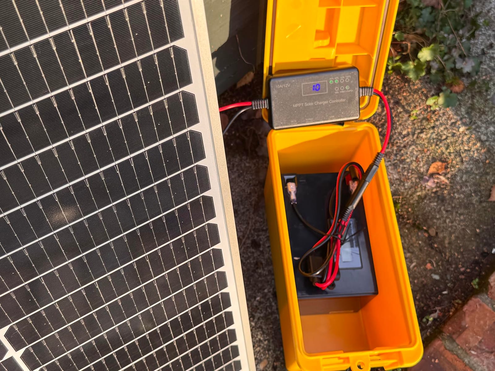 2PCS 30A PWM Solar Charge Controller, 12V 24V Dual USB Solar Panel Battery Intelligent Regulator with LCD Display, Auto Parameter Adjustable, Timer Setting, Multiple Load Control Modes customer photo 2