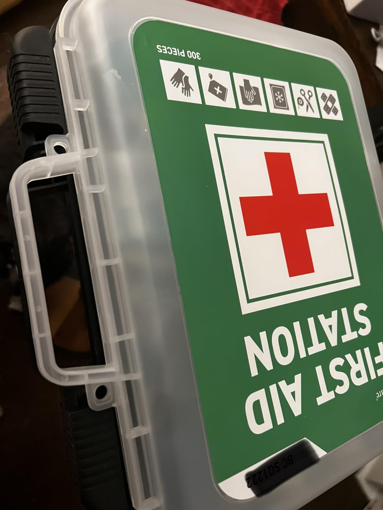 Large First Aid Kit Cabinet, Wall Mountable & Portable, OSHA Compliant customer photo 1