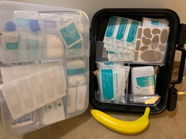 Large First Aid Kit Cabinet, Wall Mountable & Portable, OSHA Compliant customer photo 2