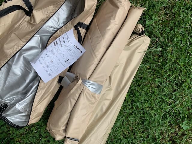 Screen House Tent-Portable Camping Canopy 8-10 Persons, Instant UV Resistant Screened Canopy Tent, Easy to Set Up & Mosquito Net Tent & Waterproof, Suitable for Family Camping Trip customer photo 2