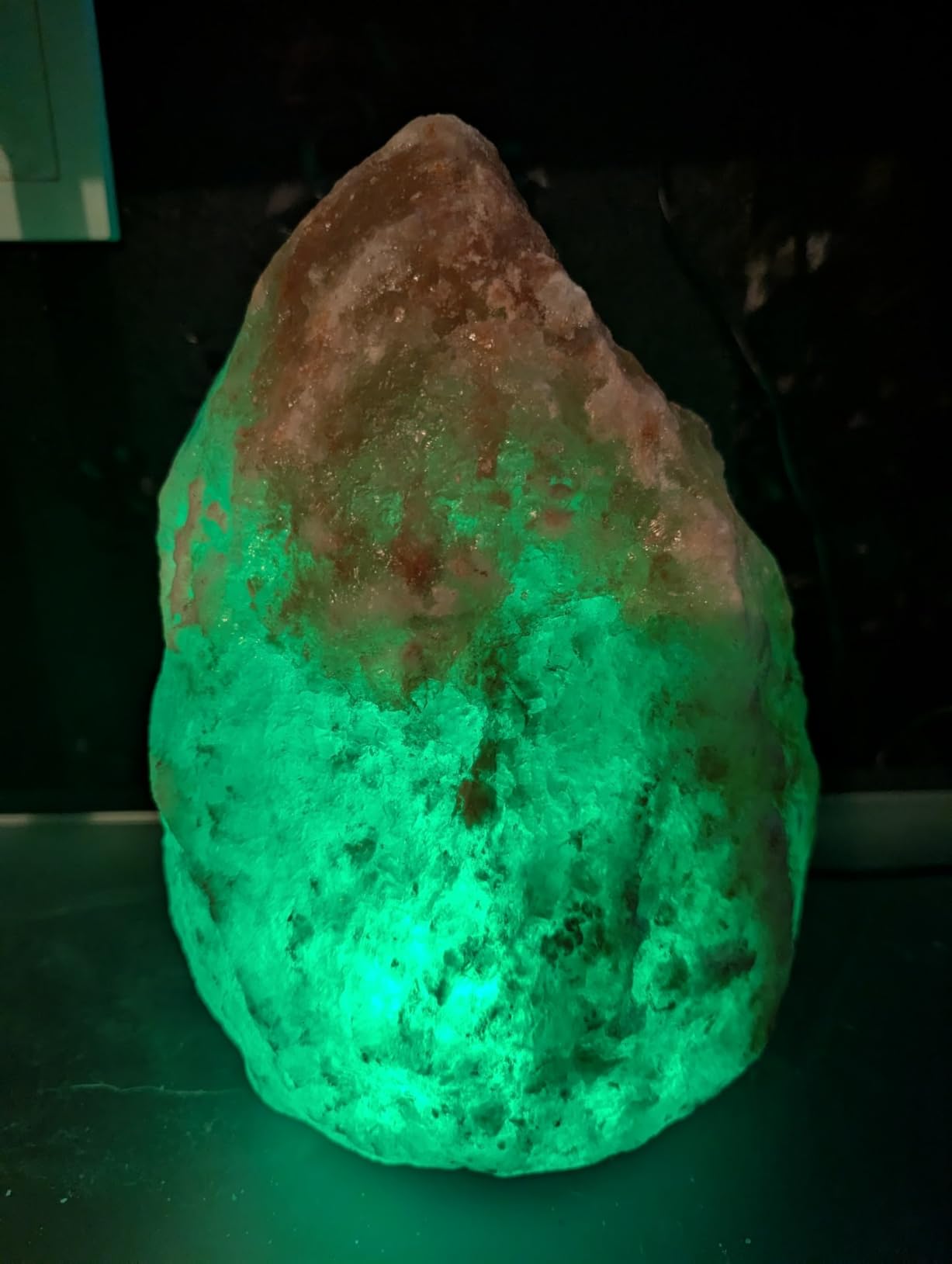pursalt Himalayan Salt Lamp with Remote 9-11 Inches (11-15 Lbs), 16 Colors customer photo 1