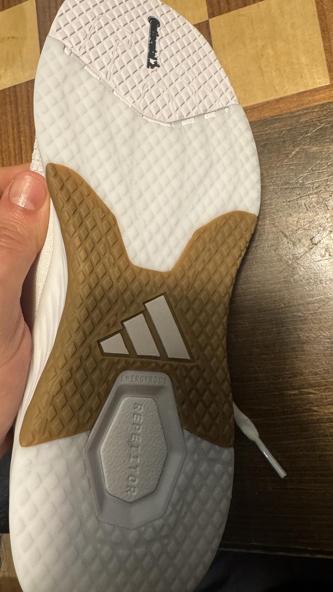 adidas Womens Dropset 4 Training Sneakers Shoes - White customer photo 2