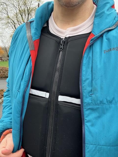 2-45lb Adjustable Weighted Vest Men w/Silicone Weights, Running Rucking Vest | Machine Washable, Zippered, Slim Fit, Removable Reflective Strips, Strength Training Vest for Walking Hiking Workout Gym Home customer photo 2
