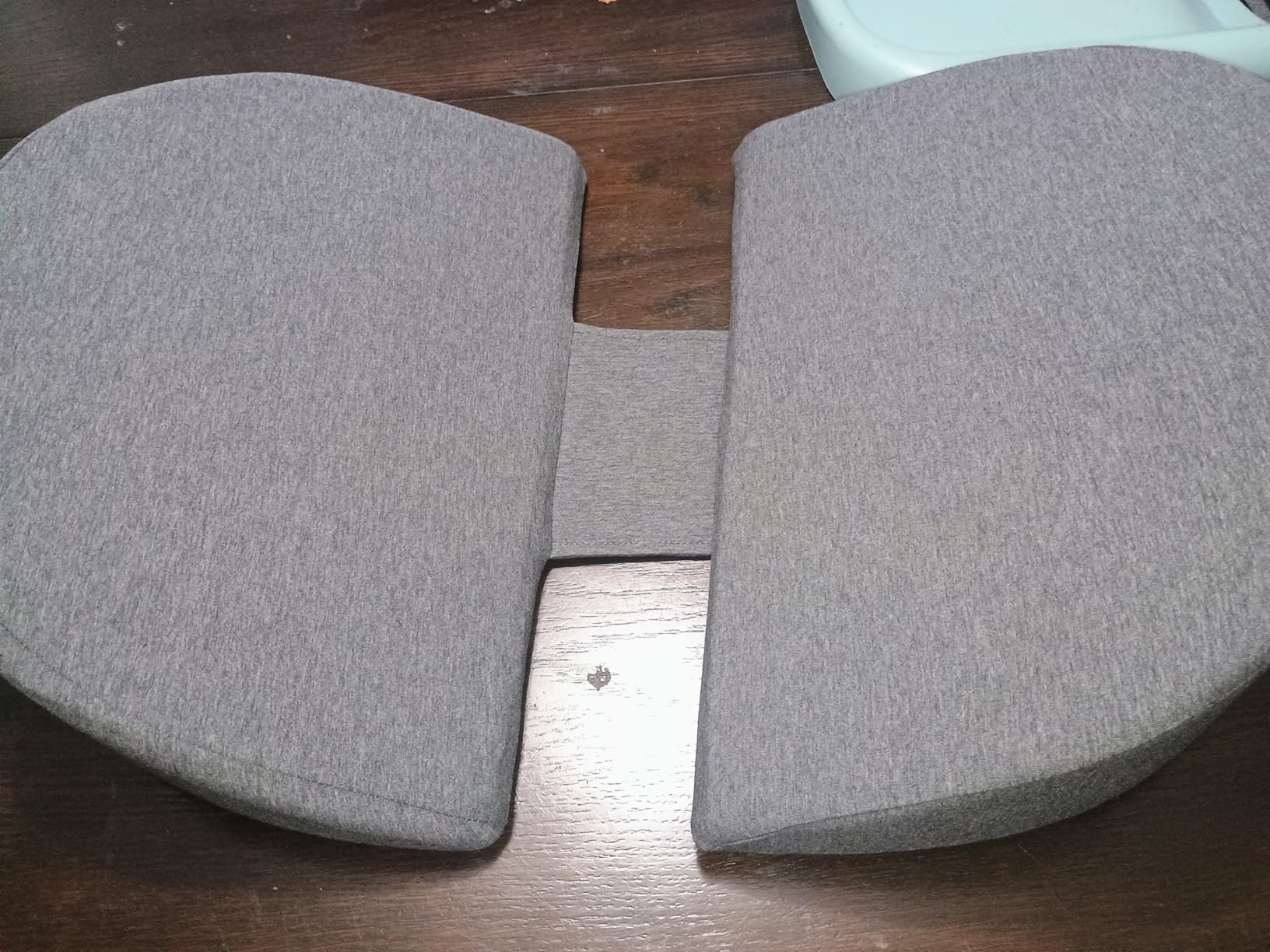 Pregnancy Wedge Pillow for Sleeping, Upgraded Memory Foam Maternity Pillow for Pregnant Women, Pregnancy Body Pillow with Cooling Removable, Washable Cover, Support for Belly,Back, Legs (Grey) customer photo 1