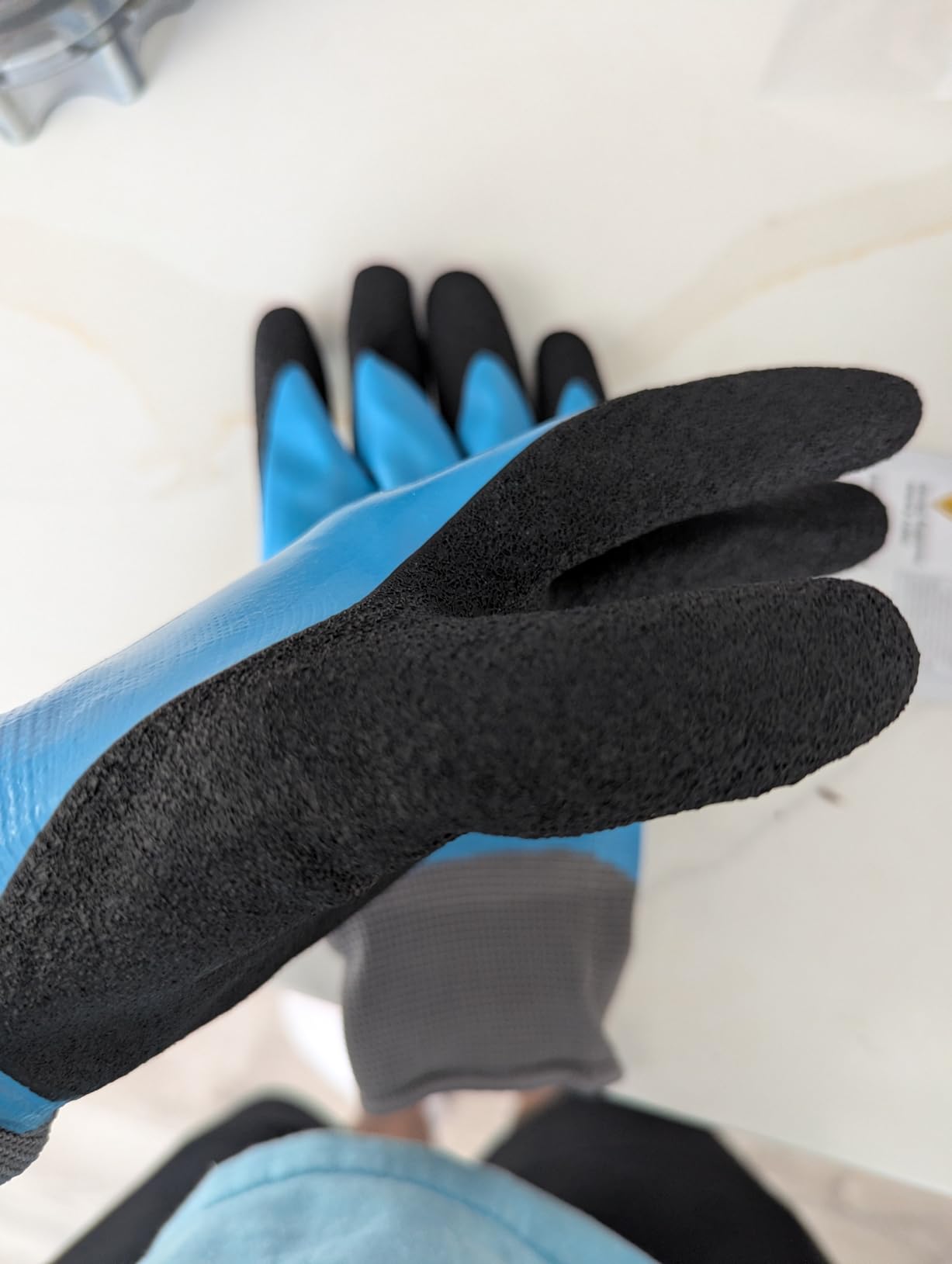 DongChu Insulated Electrician Gloves 1000V Coated Work Gloves for Electrical Maintenance, Non-slip Prevent Shock, Home Repair, Outlet Replacement, DIY Projects, Large customer photo 1