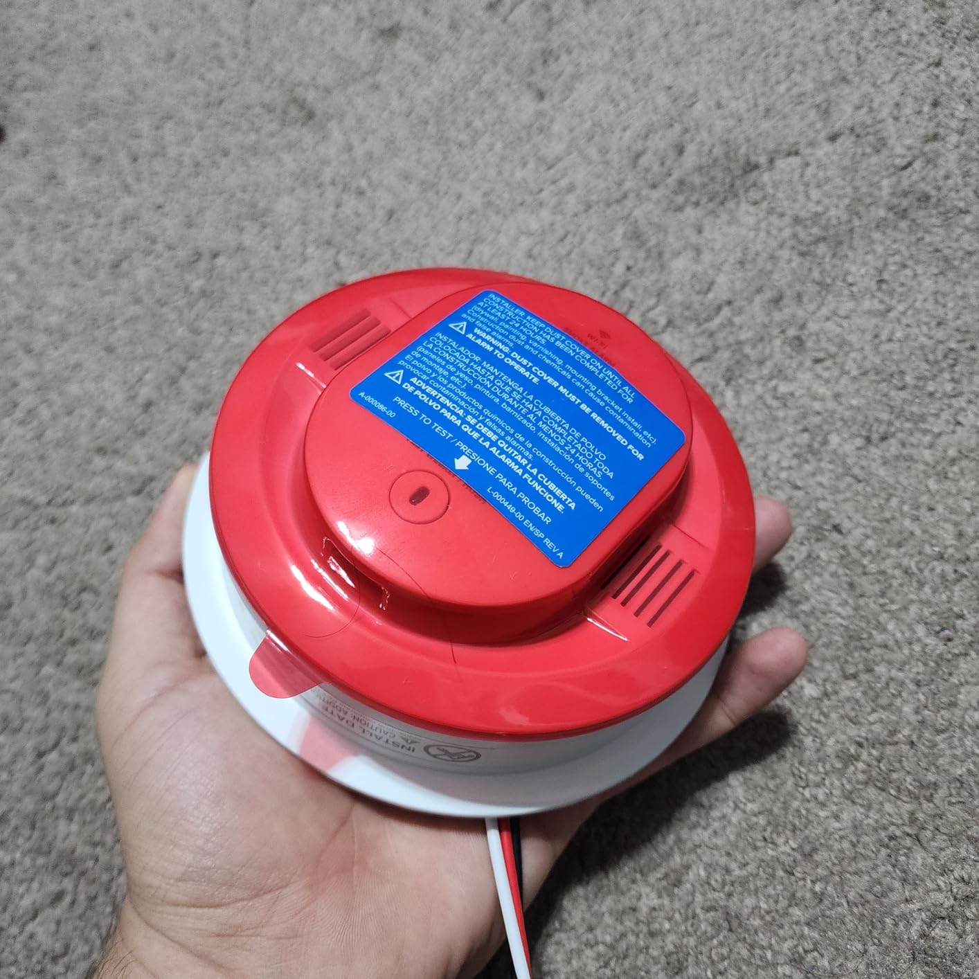 Kidde Hardwired Kidde App Enabled Smart Smoke Detector with AA Backup Battery, Interconnected Alarm customer photo 2