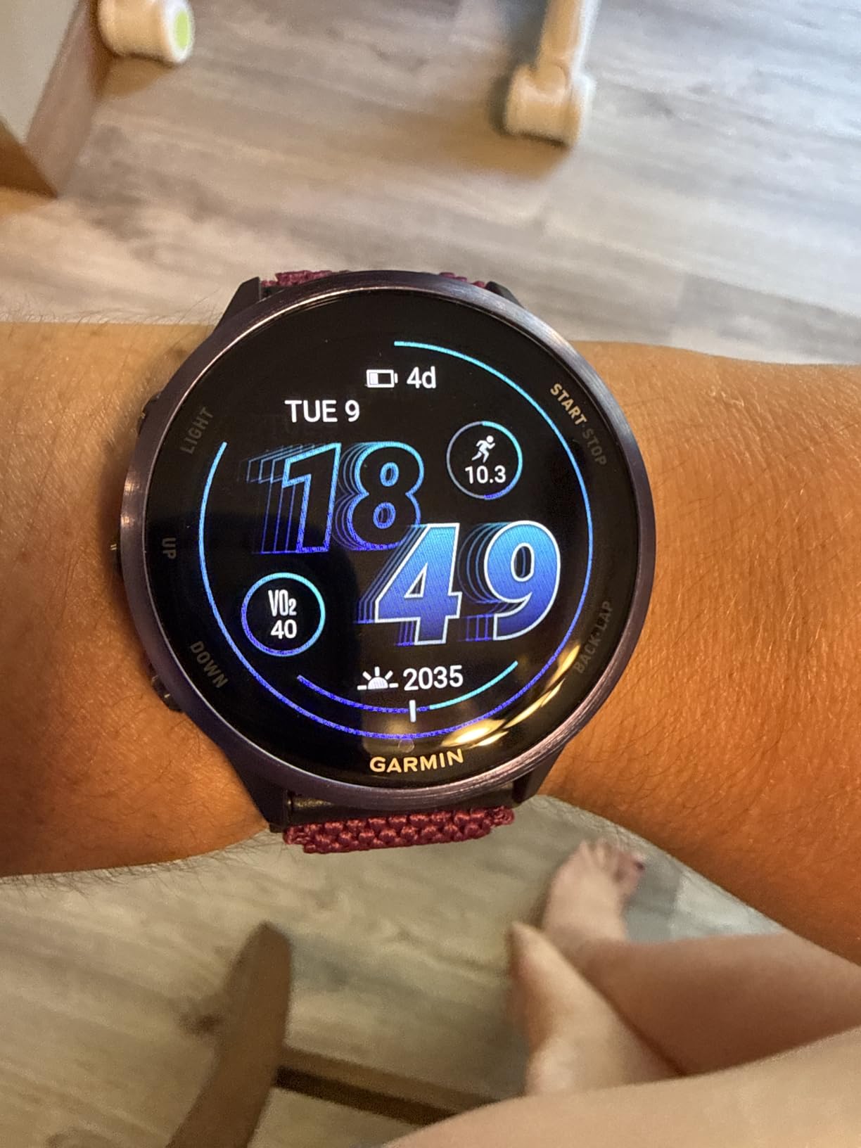 Garmin Forerunner 570, 47mm, Aluminum, Black - Advanced GPS Running & Triathlon Smartwatch, AMOLED Display, Training & Recovery Features customer photo 1