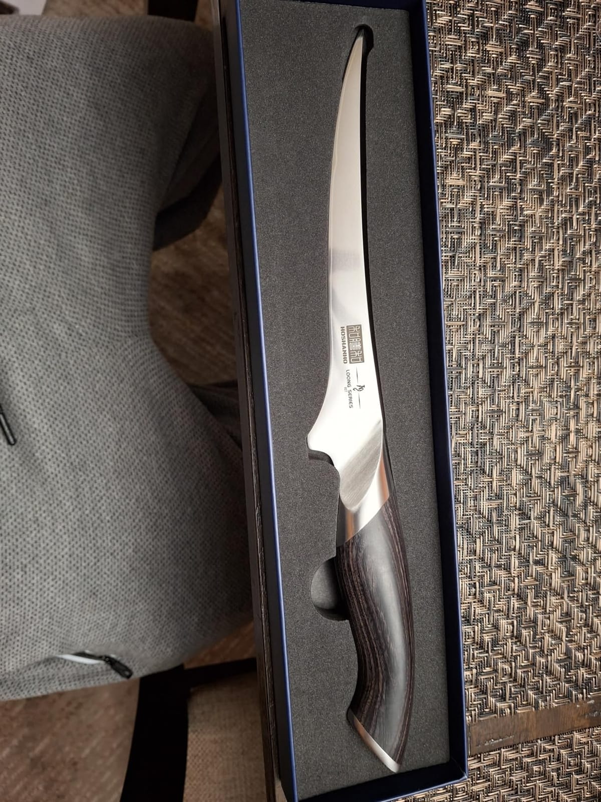 HOSHANHO Fillet Knife 9 Inch, Super Sharp Japanese Fish Boning Knife customer photo 1