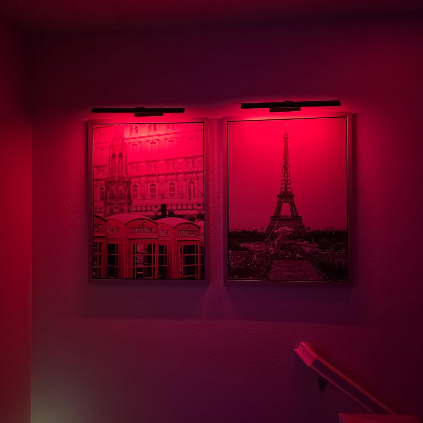 EZVALO Picture Light for Wall, 4800mAh 16'' Rechargeable Wireless IR Remote Built in Battery Lights for Painting, Dimmable Magnetic LED Art Display Light, Colors Temperatures, for Gallery, Living Room customer photo 1