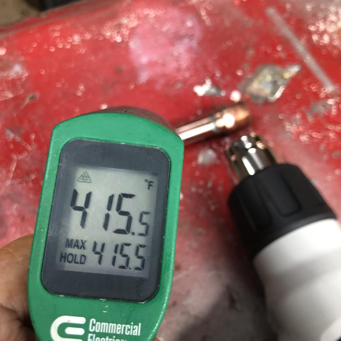 BATAVIA 1800W Heat Gun with 752℉&1112℉ Dual-Temperature Settings for Crafts customer photo 1