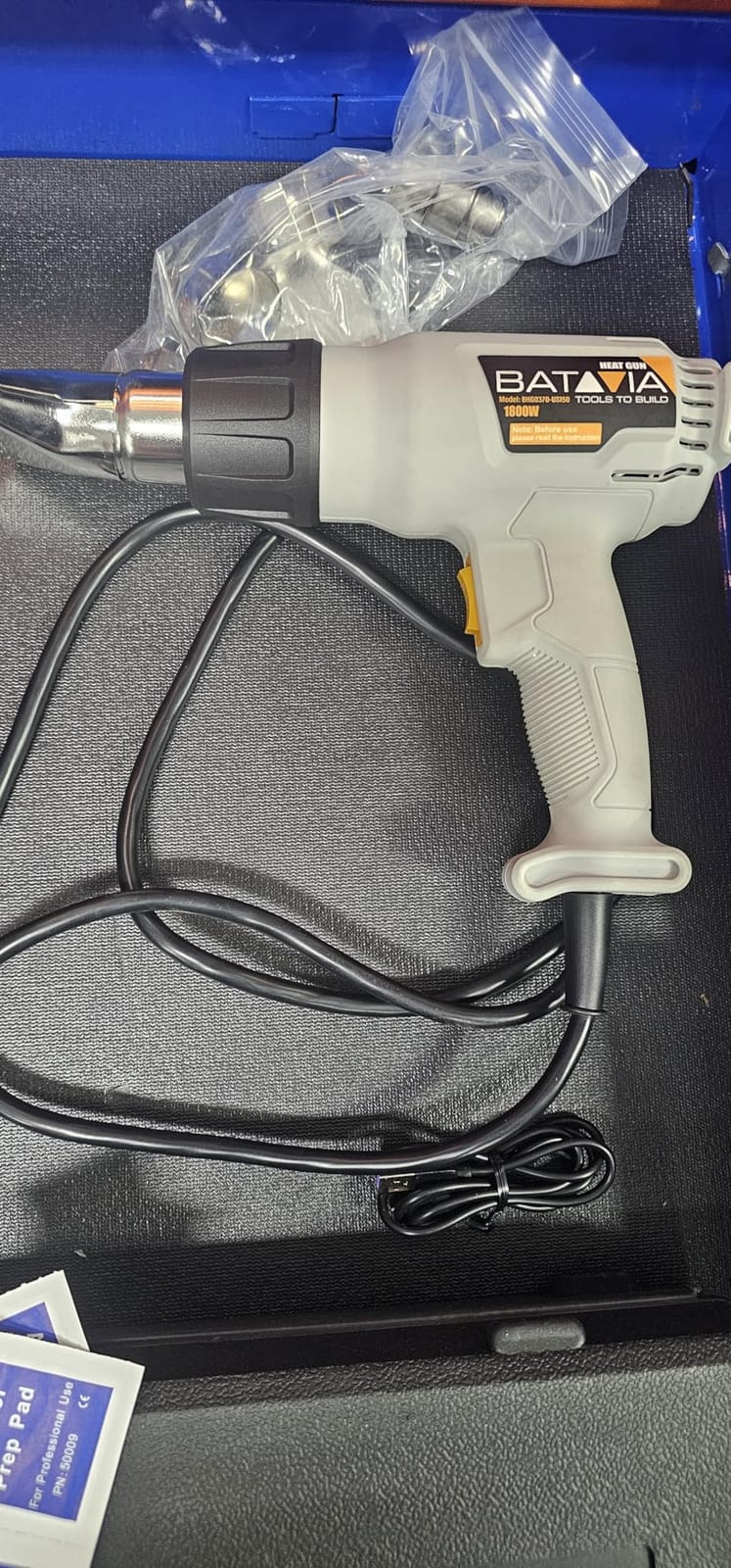 BATAVIA 1800W Heat Gun with 752℉&1112℉ Dual-Temperature Settings for Crafts customer photo 2
