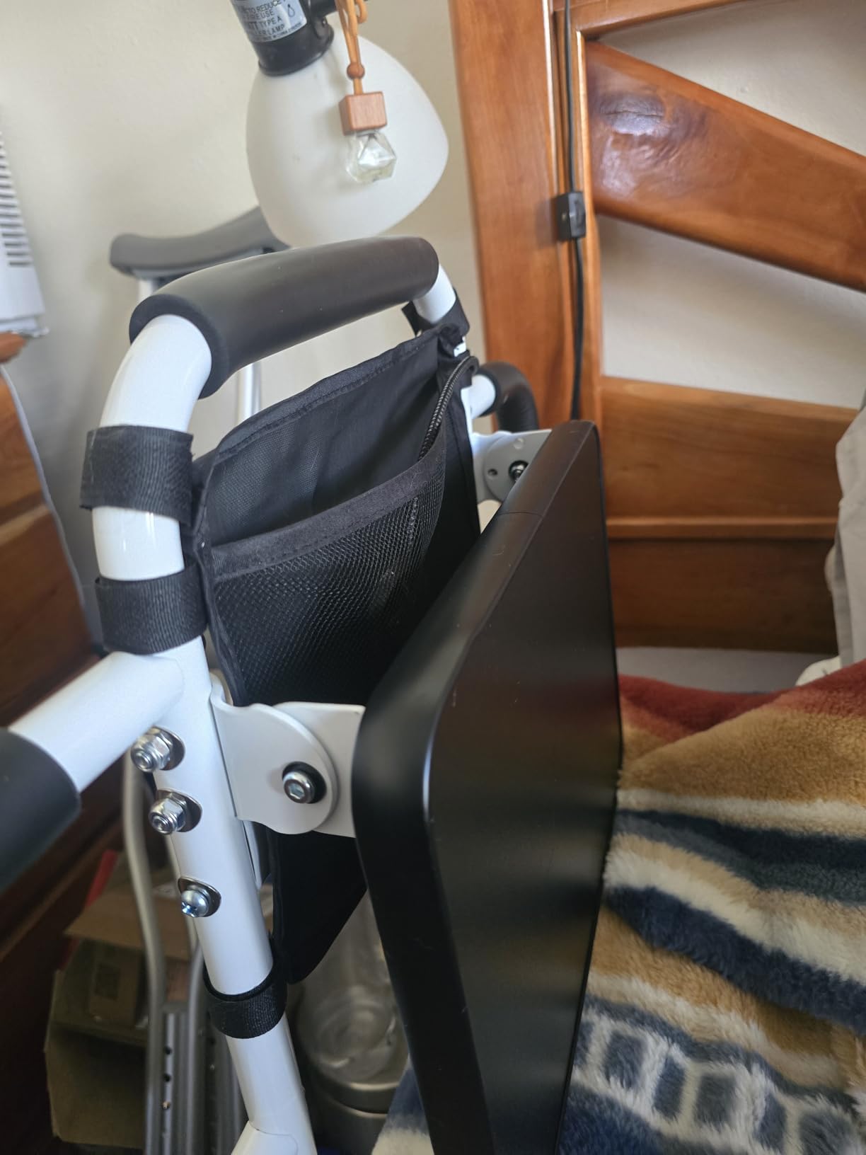 Bed Rails for Elderly Adults Safety with Foldable Tray, Motion Sensor Light customer photo 2
