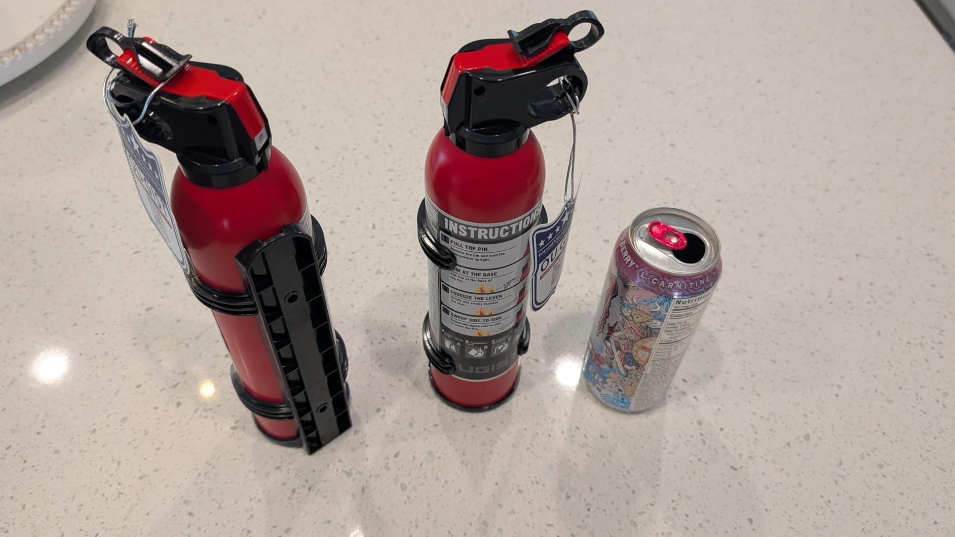 Small Fire Extinguisher for Home & Car - (6Pack, 1.32lb Each) Portable Dry Chemical Fire Extinguishing Spray | For Kitchen Grease, Electrical, Vehicle & Garage Fires, Easy to Use customer photo 2