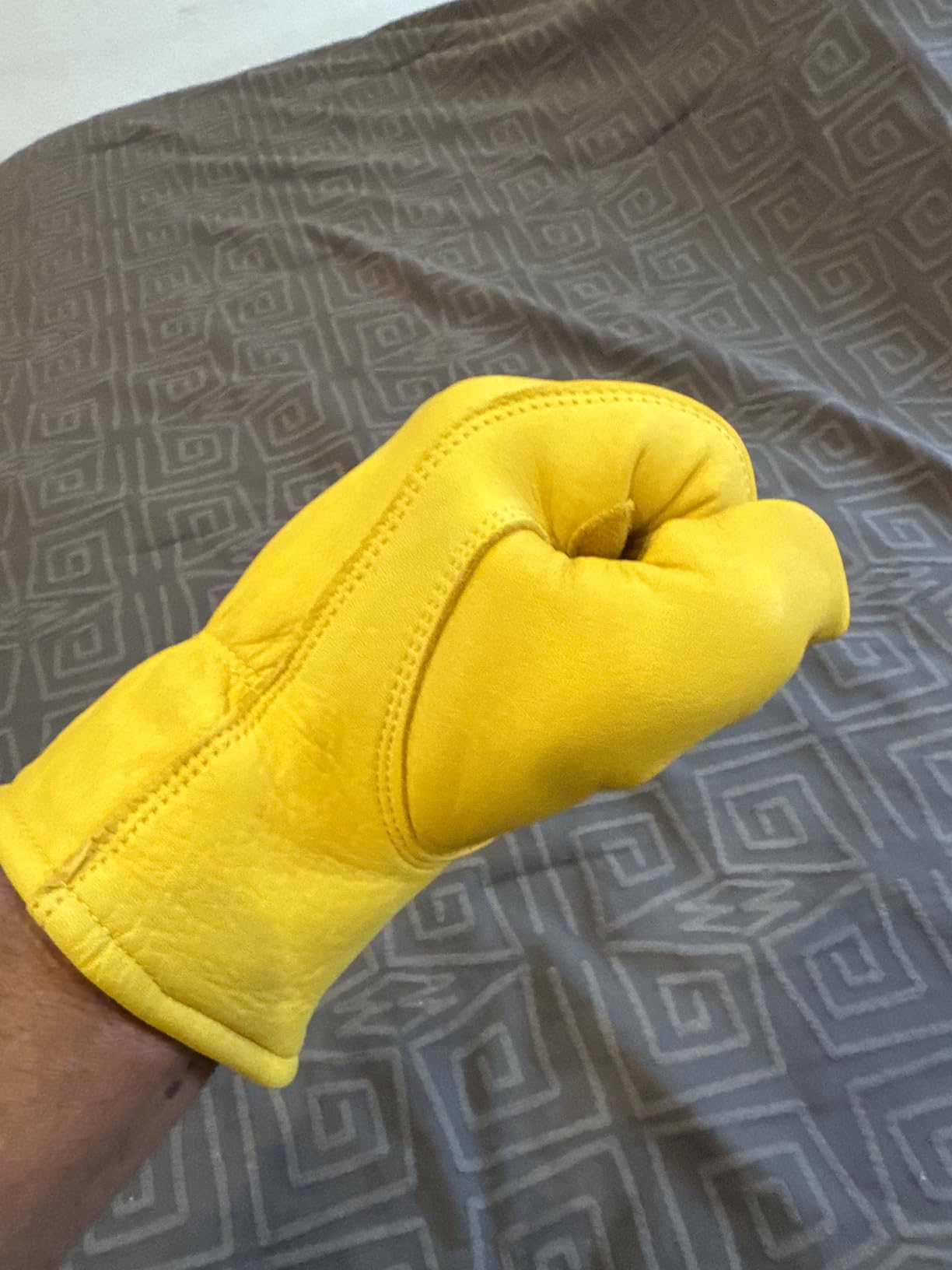 toolant Winter Work Gloves for Men, Insulated Leather with Water Resistance customer photo 2
