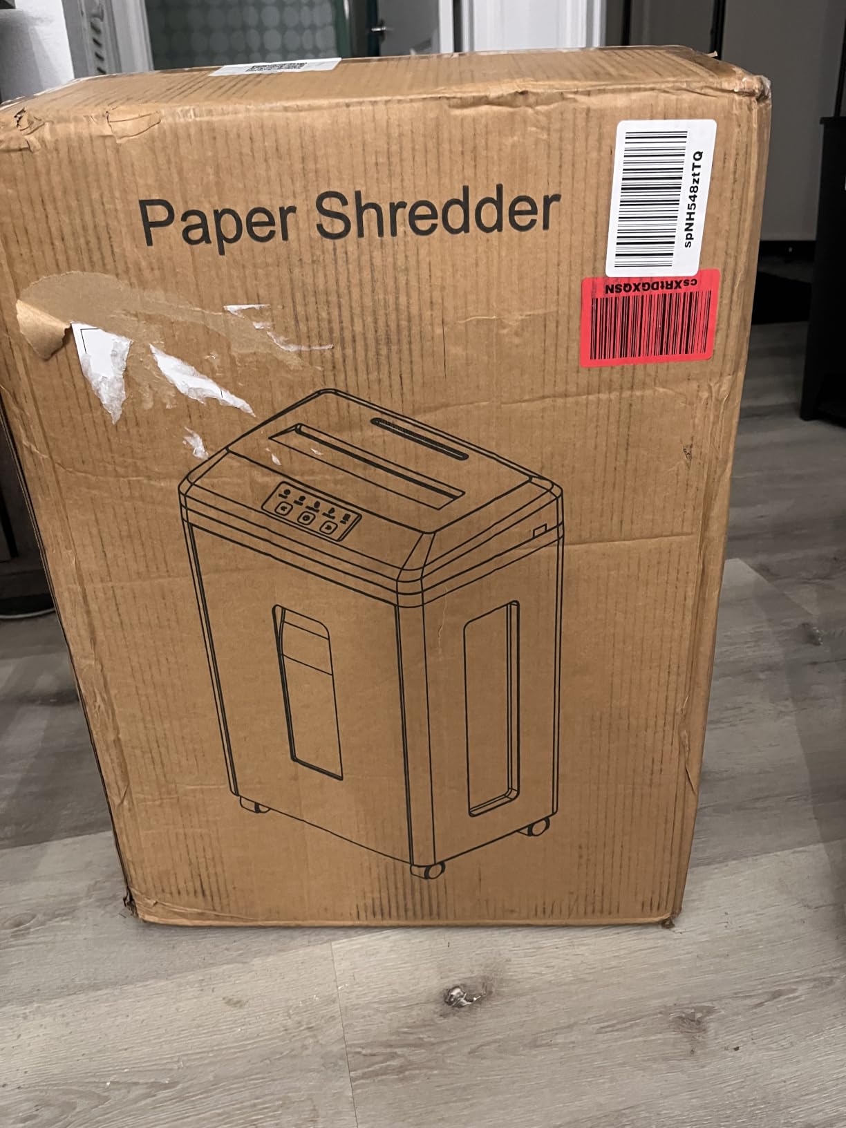 Professional Commercial Paper Shredder, P-7 Security Micro-Cut customer photo 1