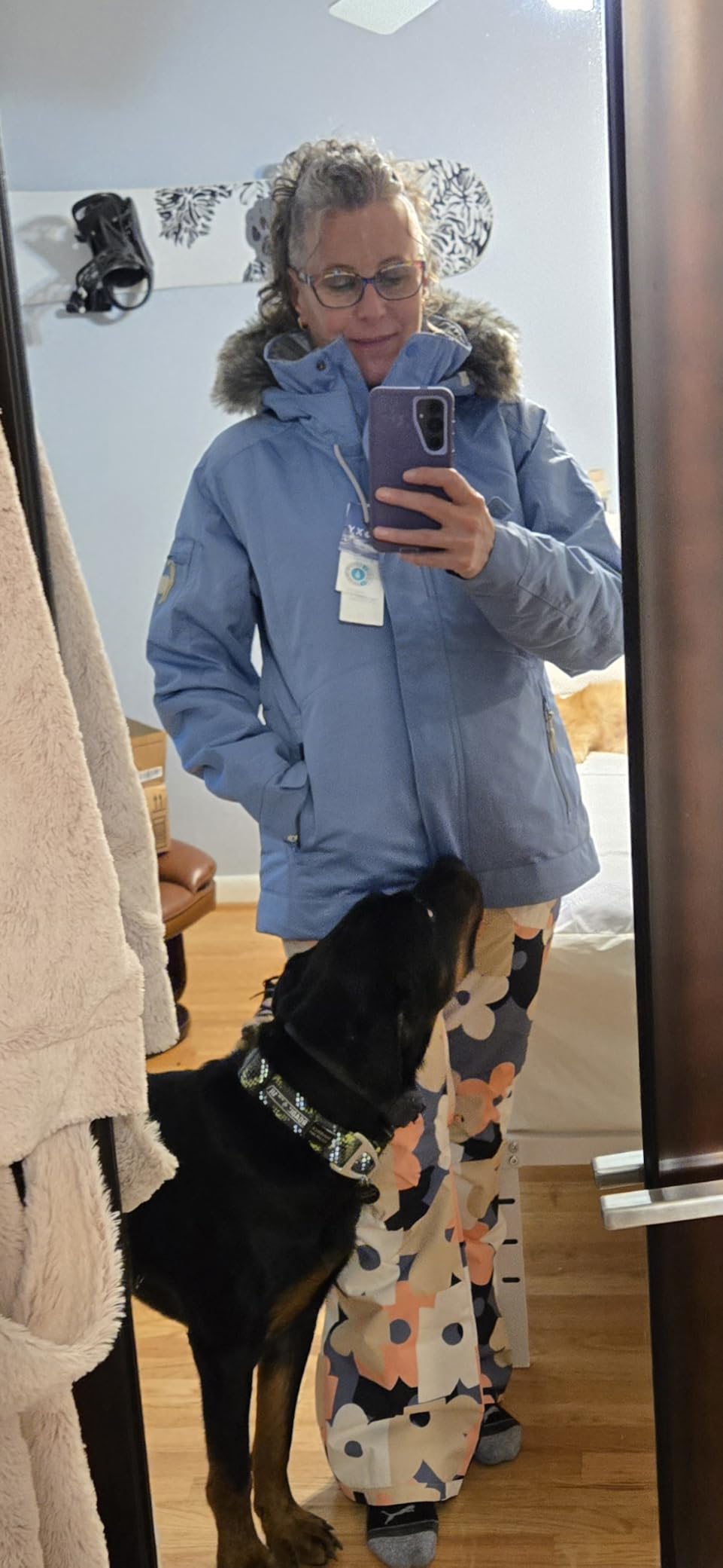 Roxy Women's Meade Snow Jacket – 10k Waterproof, Pfas-free, Recycled Materials, Insulated customer photo 2
