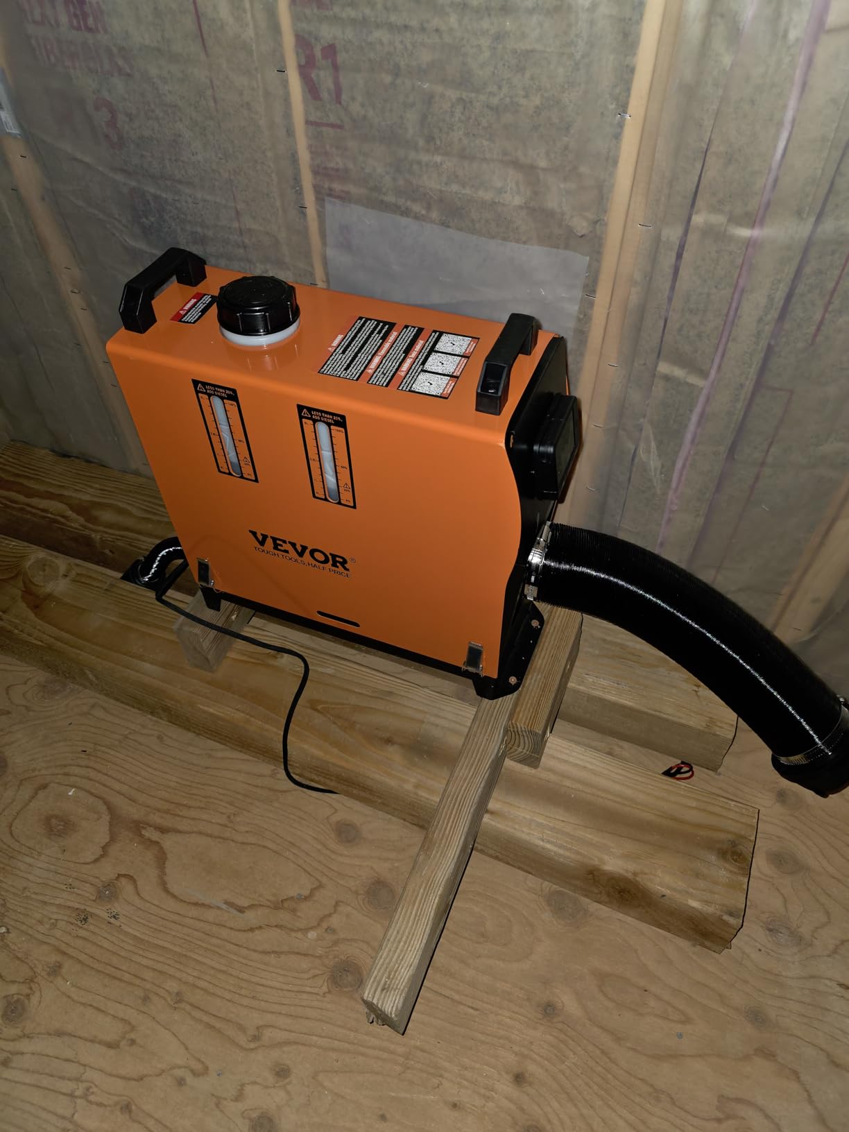 VEVOR 8KW Diesel Heater All in One, DC12-24V, Fast Heating Diesel Air Heater with Remote Control and Color Digital Display, Low Noise, Voice Announcement, for RV, Truck, Camper, Van, Boat and Trailer customer photo 1