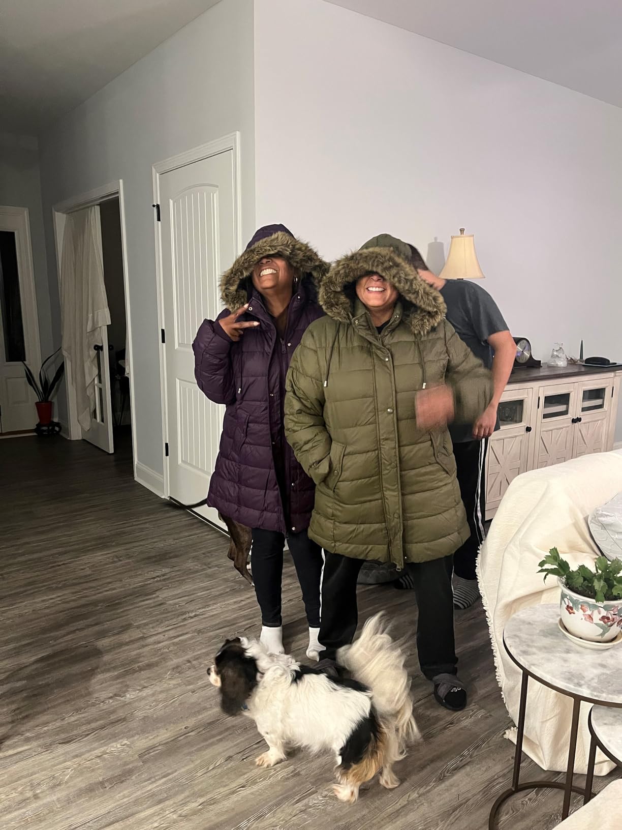 Women's Winter Thickened Down Jacket Warm Long Puffer Coat customer photo 1