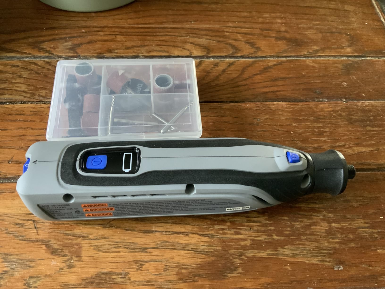 Dremel 8150 8V Cordless Rotary Tool Kit w/LED Nose Cap and 20 Accessories customer photo 1