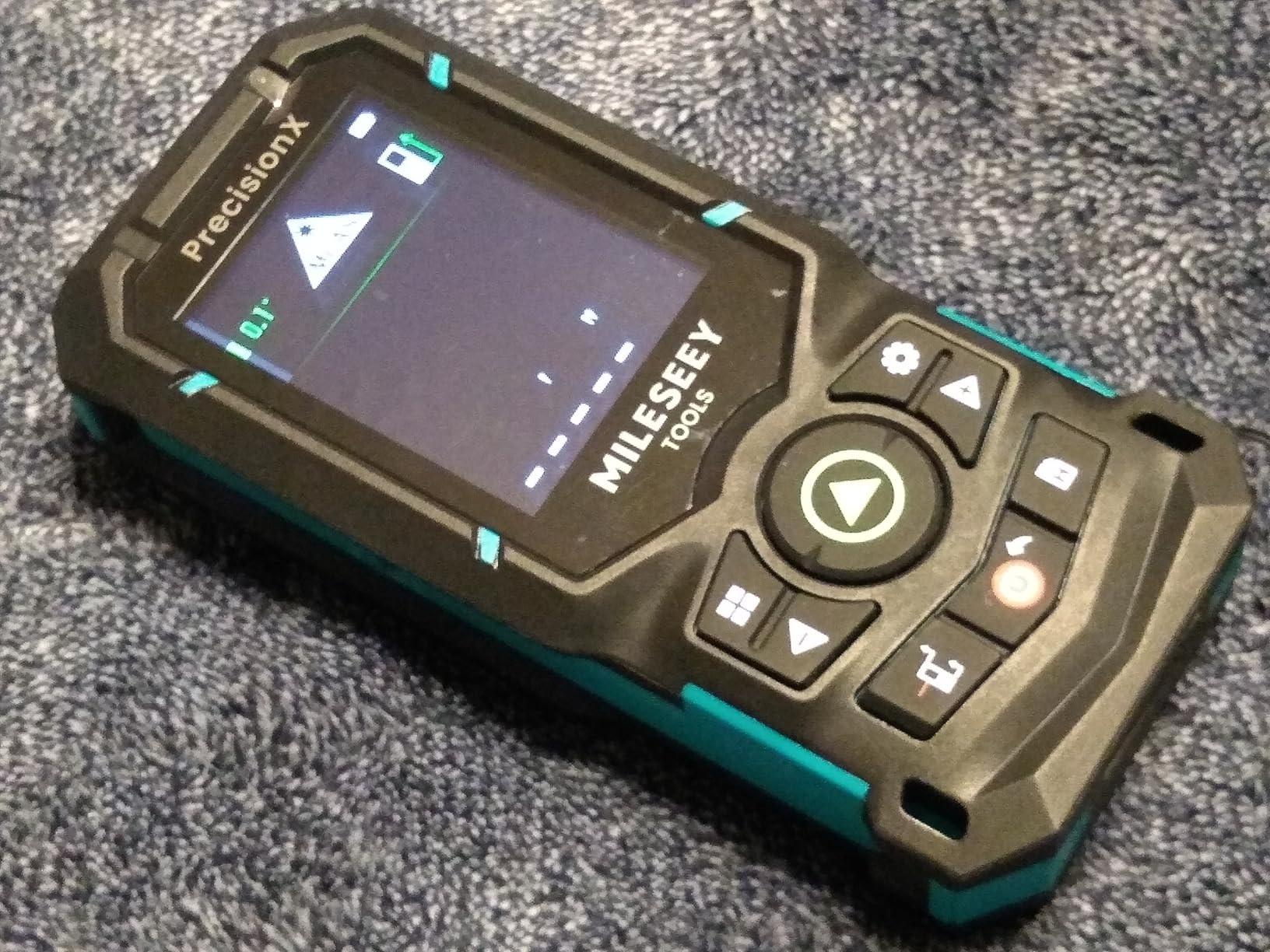 MILESEEY S50 Green Laser Distance Meter, 400 ft Laser Measure, P2P customer photo 2