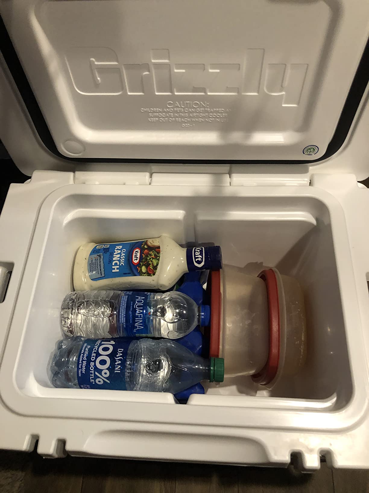 Grizzly 20 Cooler | 20 qt Ice Chest Durable Rotomolded Insulated | Made in USA | Warranty for Life | For Beach Boat Camping Fishing Hunting | G20 | Rotomolded, BearClaw Latches, Made in USA, Warranty for Life, For Beach Boat Camping Fishing Hunting Sports customer photo 2