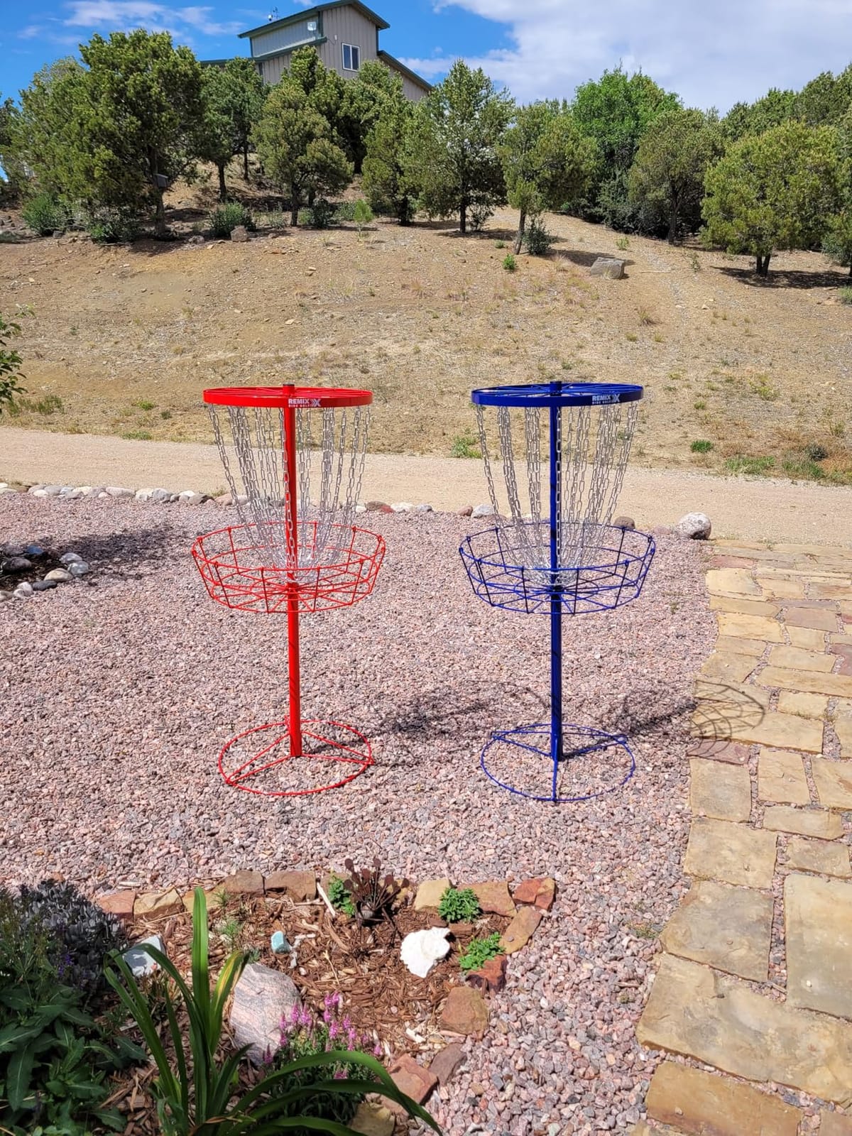 Remix Deluxe Practice Basket for Disc Golf - Choose Your Color and Style customer photo 2